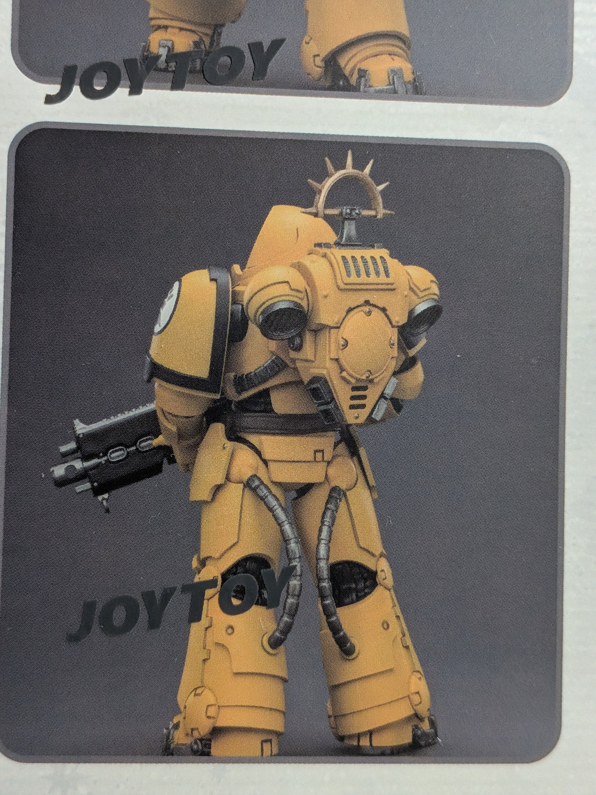JoyToy Warhammer 40k: Space Marine 2 - Imperial Fists Heavy Intercessor (12.7cm)