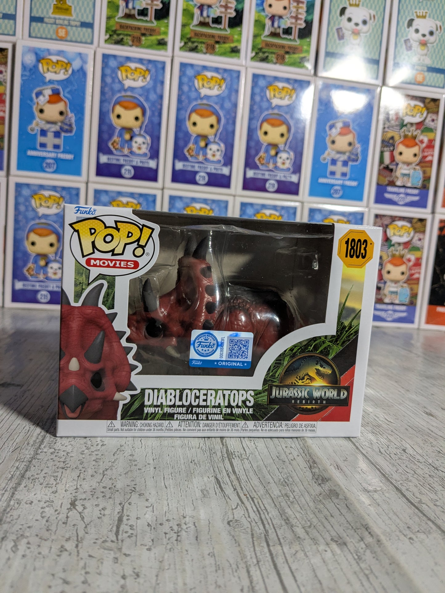Funko pop Jurassic World #1803 - Diabloceratops