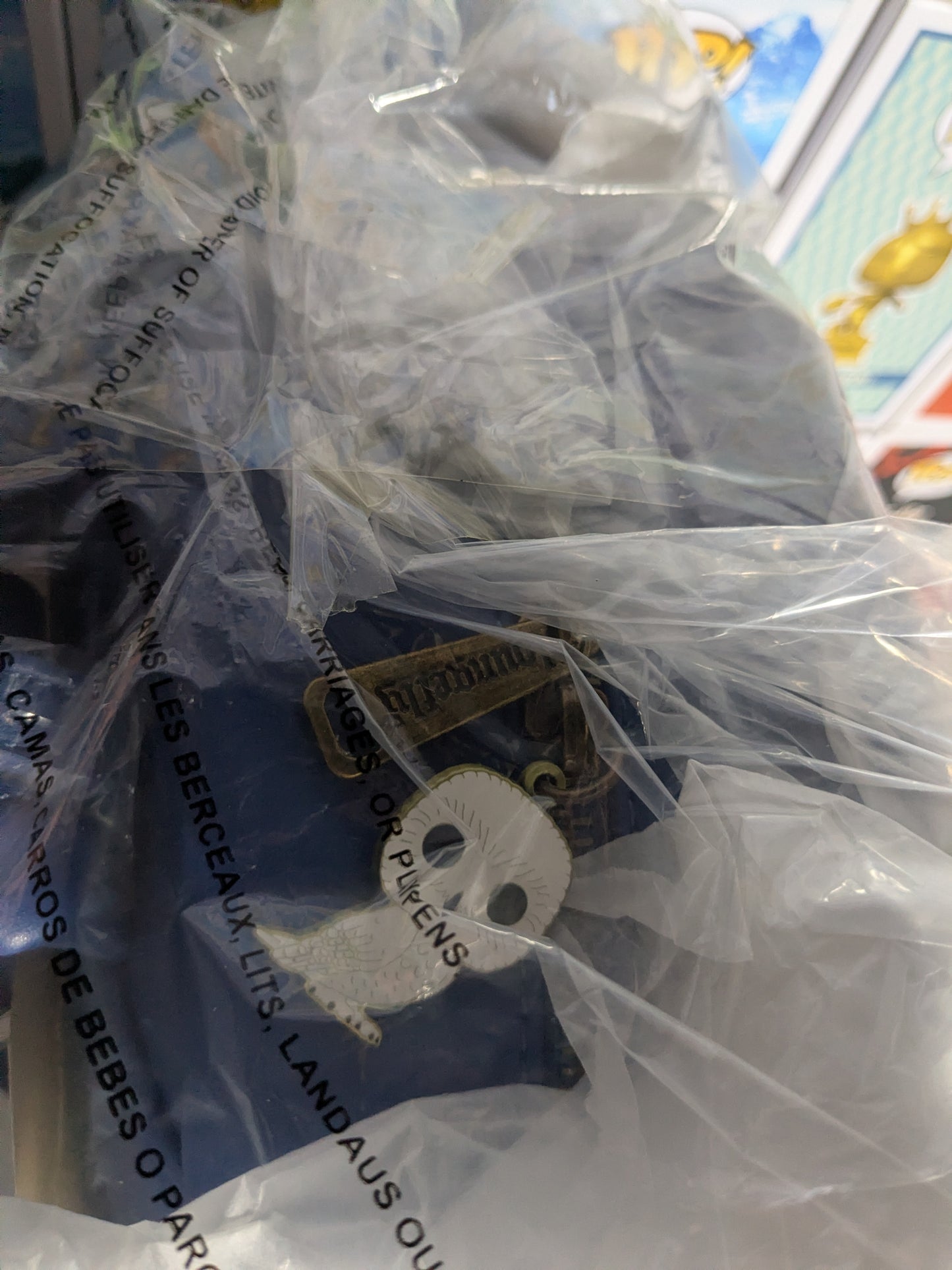 Loungefly - Harry Potter Hogwarts Castle Mini Backpack & Funko pop 15 : Albus Dumbledore (Golden) 🪄