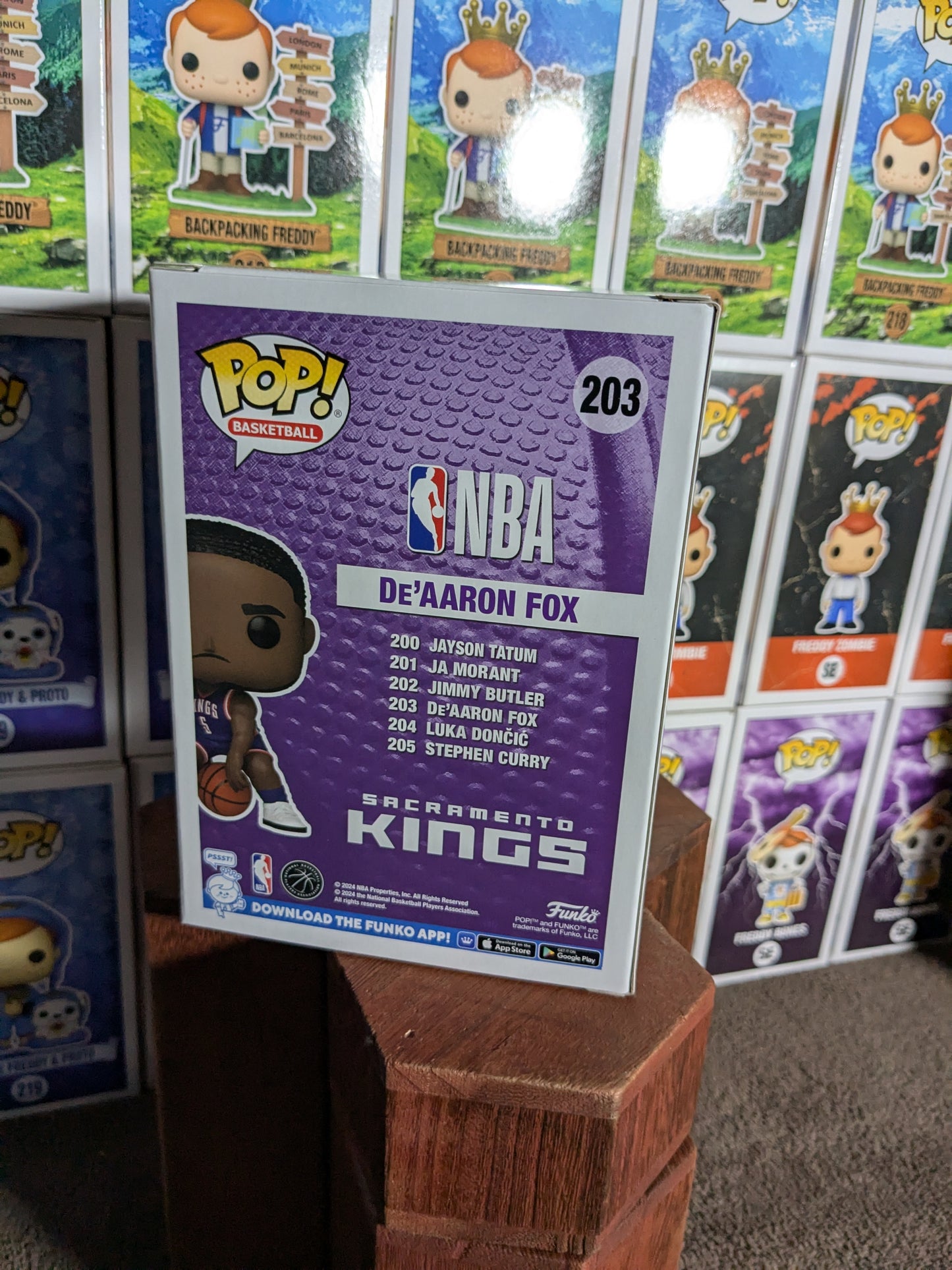 Funko pop 203 : De'Aaron Fox