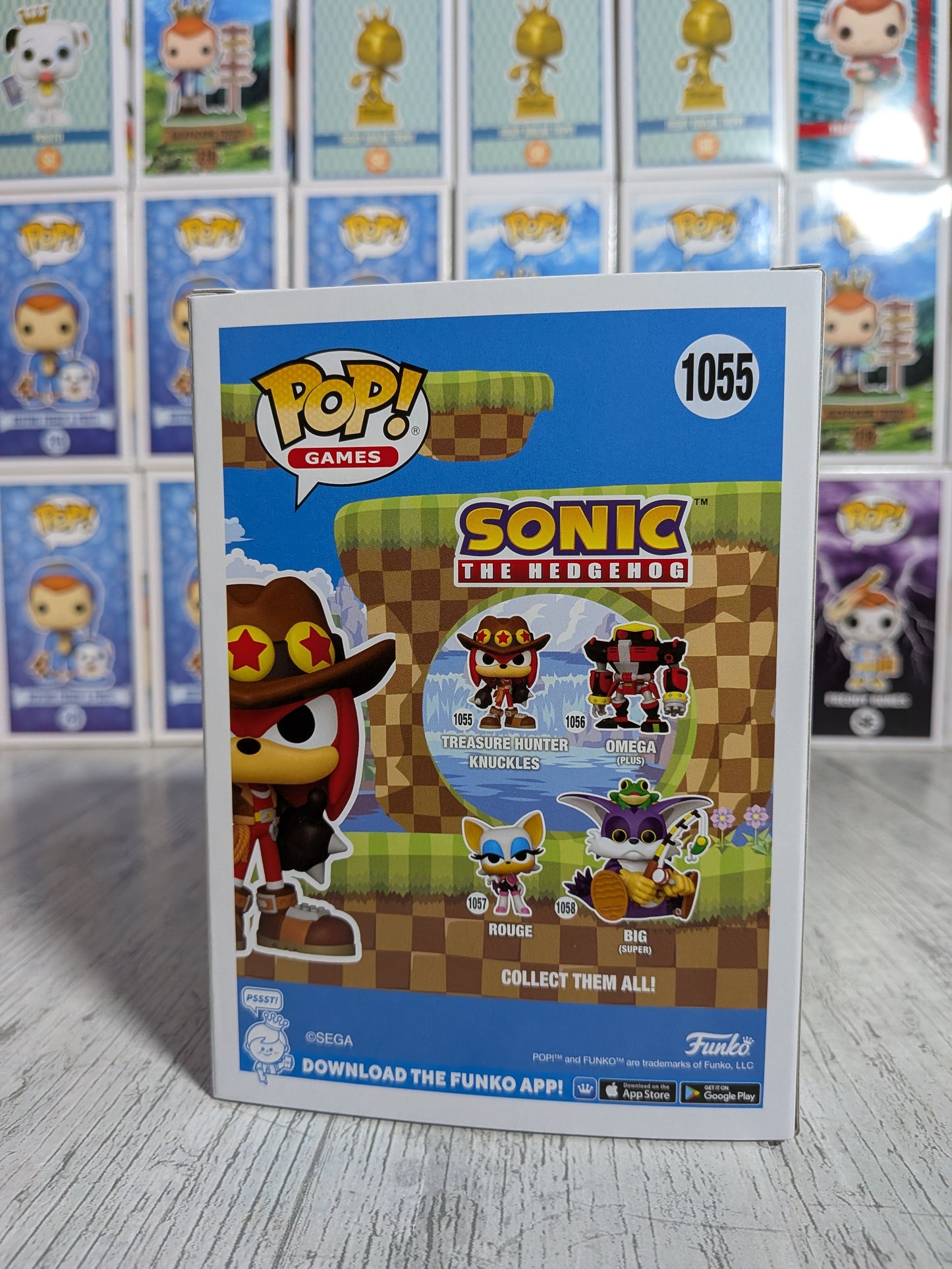 Funko pop Games #1055 - Treasure Hunter Knuckles