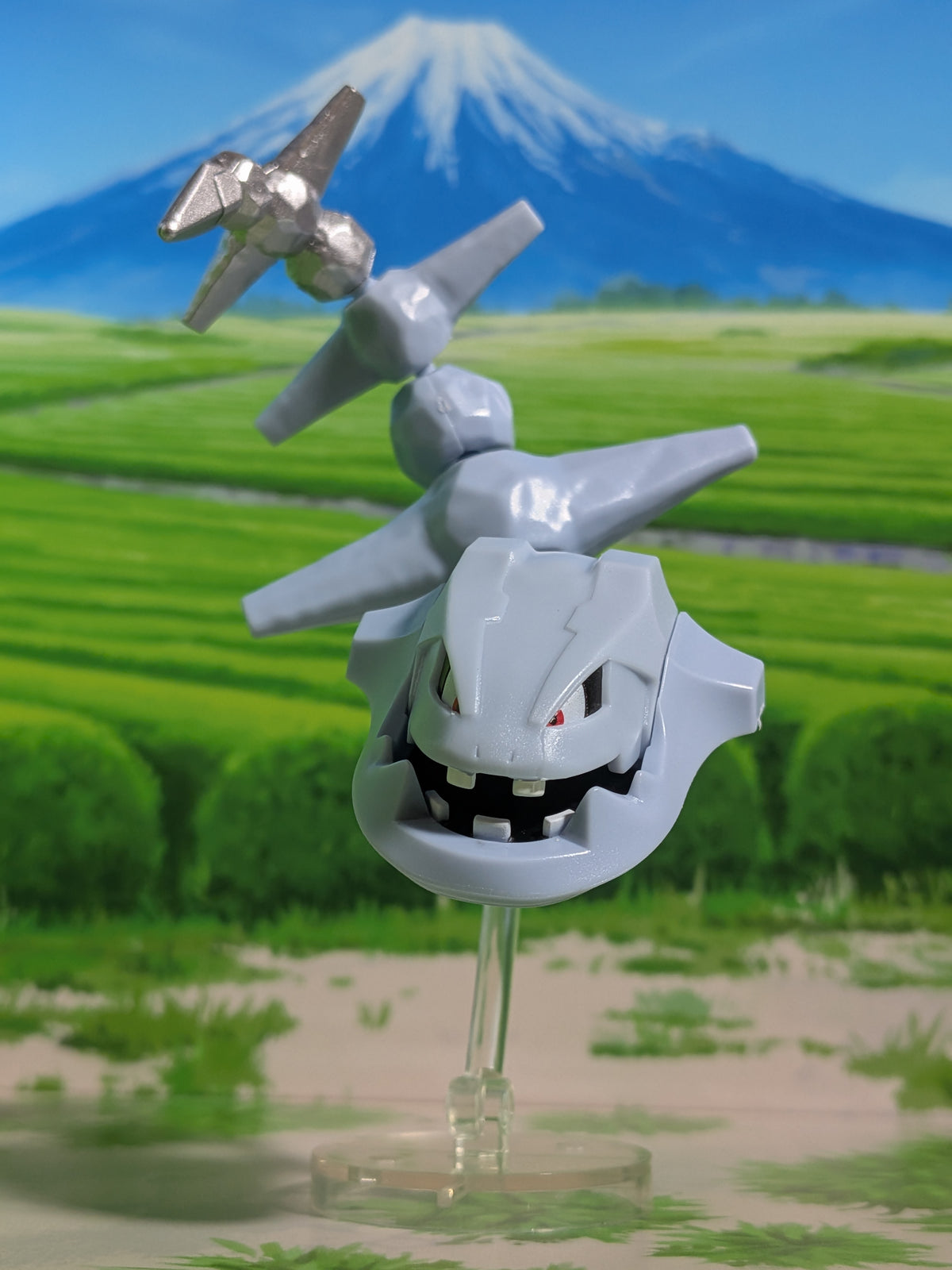 SHODO Pokémon 5 - Steelix | Steelix (Figurine + Accessoire)