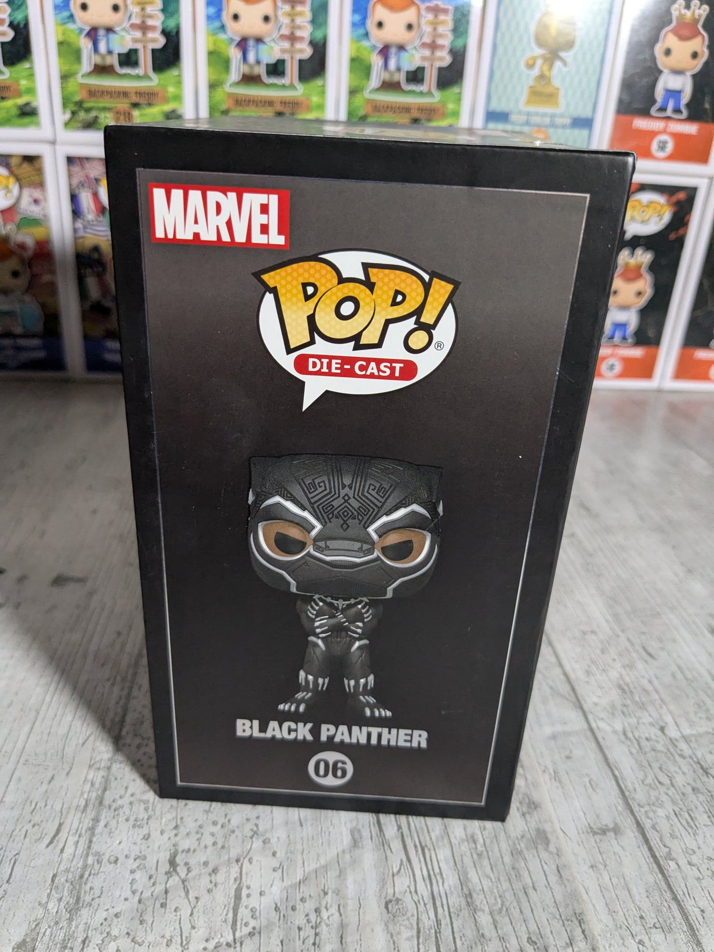 Funko pop 06 - Black Panther Die-Cast