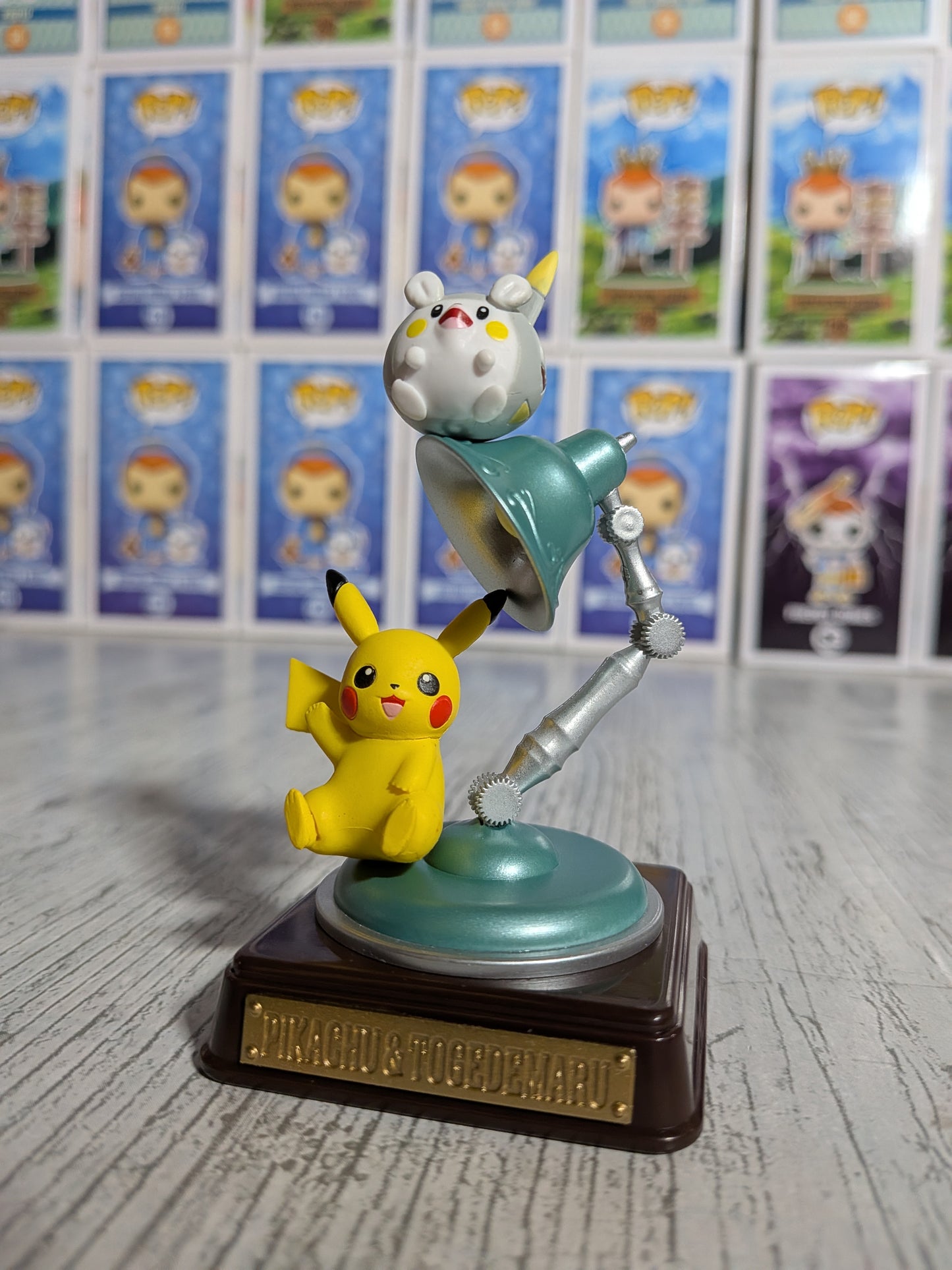Re-Ment Pokémon Vintage Collection Steel Type - Pikachu & Togedemaru (~10cm)