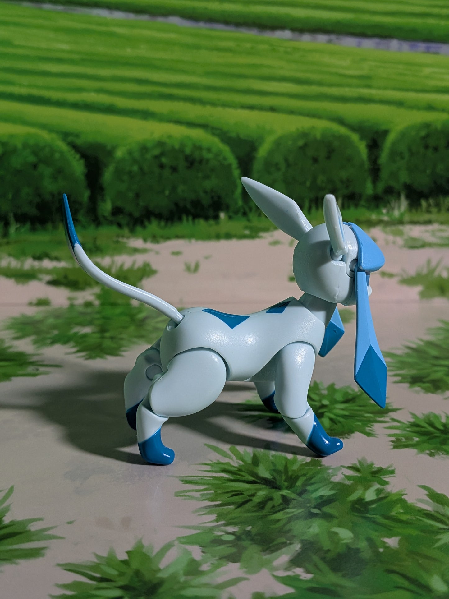 SHODO Pokémon 7 - Givrali | Glaceon (Figurine articulée + Accessoires)