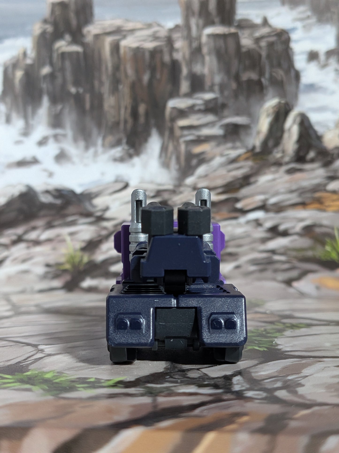 Blokees - Transformers - Shattered Glass Optimus Prime (Heavy Metal War) — Véhicule & Jeton Collector