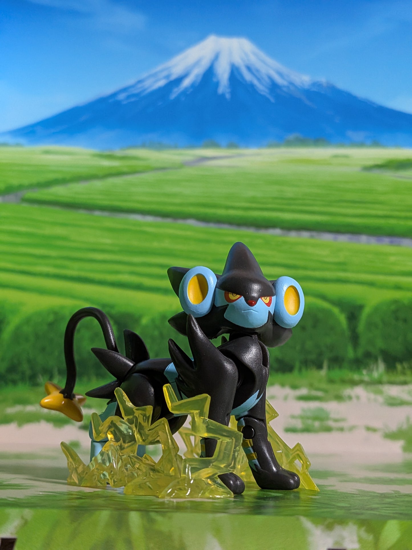 SHODO Pokémon 6 - Luxray | Luxray (Figurine + Accessoire)
