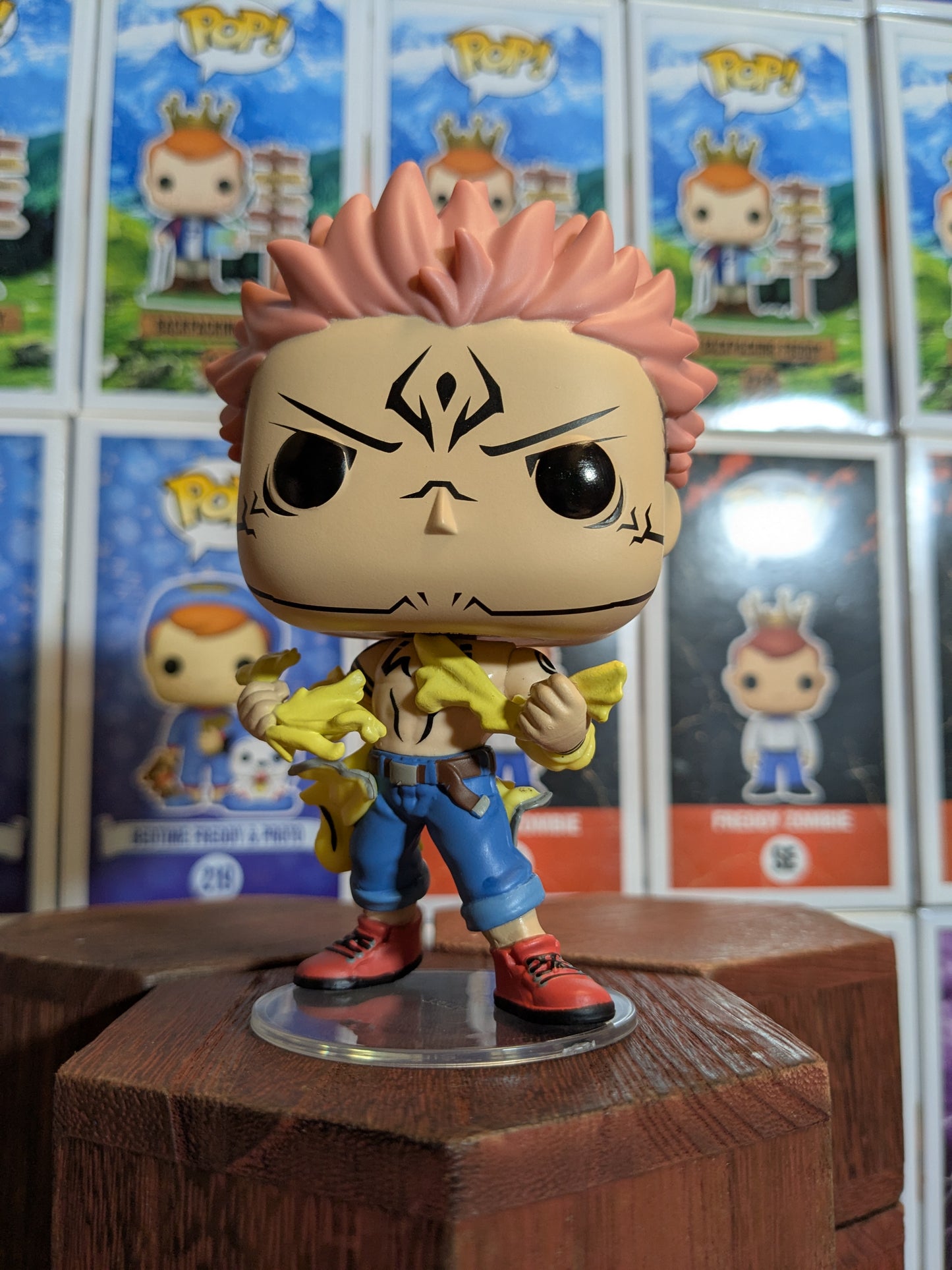 Funko pop 1483 : Ryomen Sukuna Tearing Shirt (Destroyed Box/Opened)