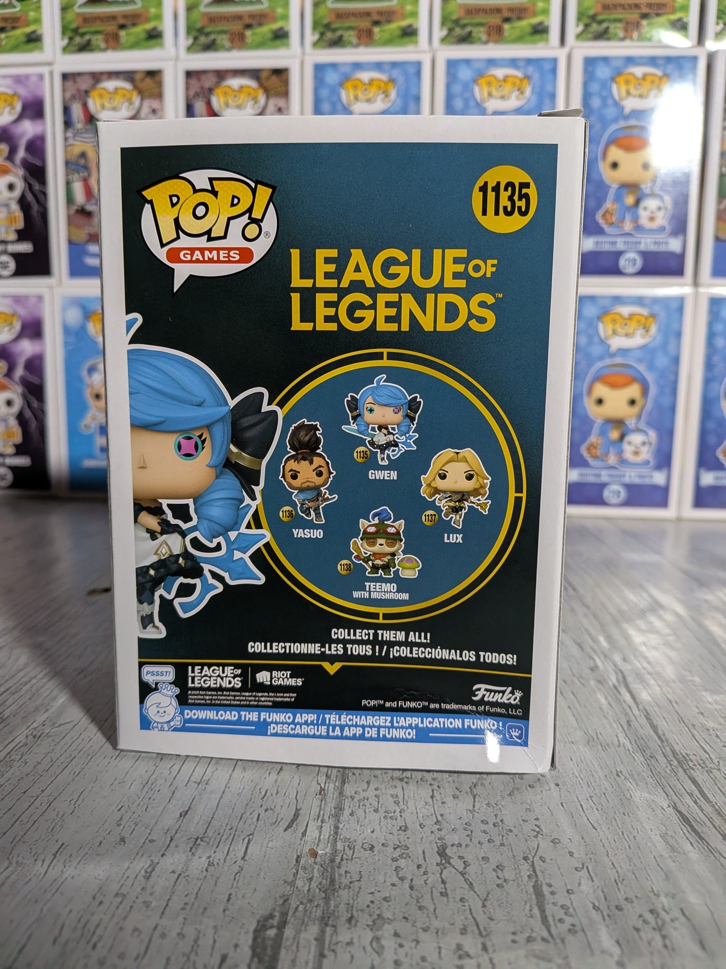 Funko Pop League of Legends #1135 - Gwen (Geöffnete/Beschädigte Box)