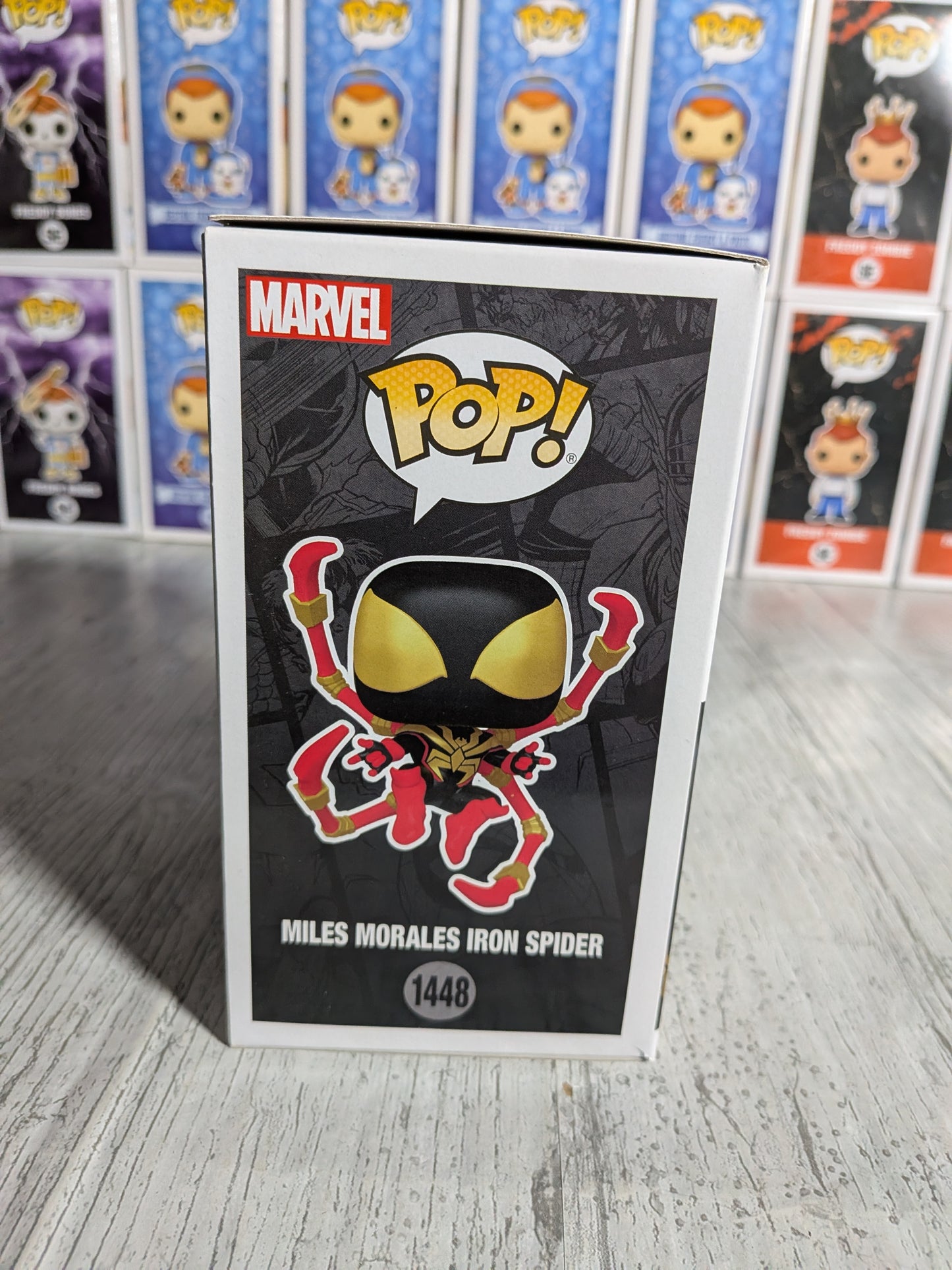 Funko Pop Marvel Comics #1448 – Miles Morales Iron Spider