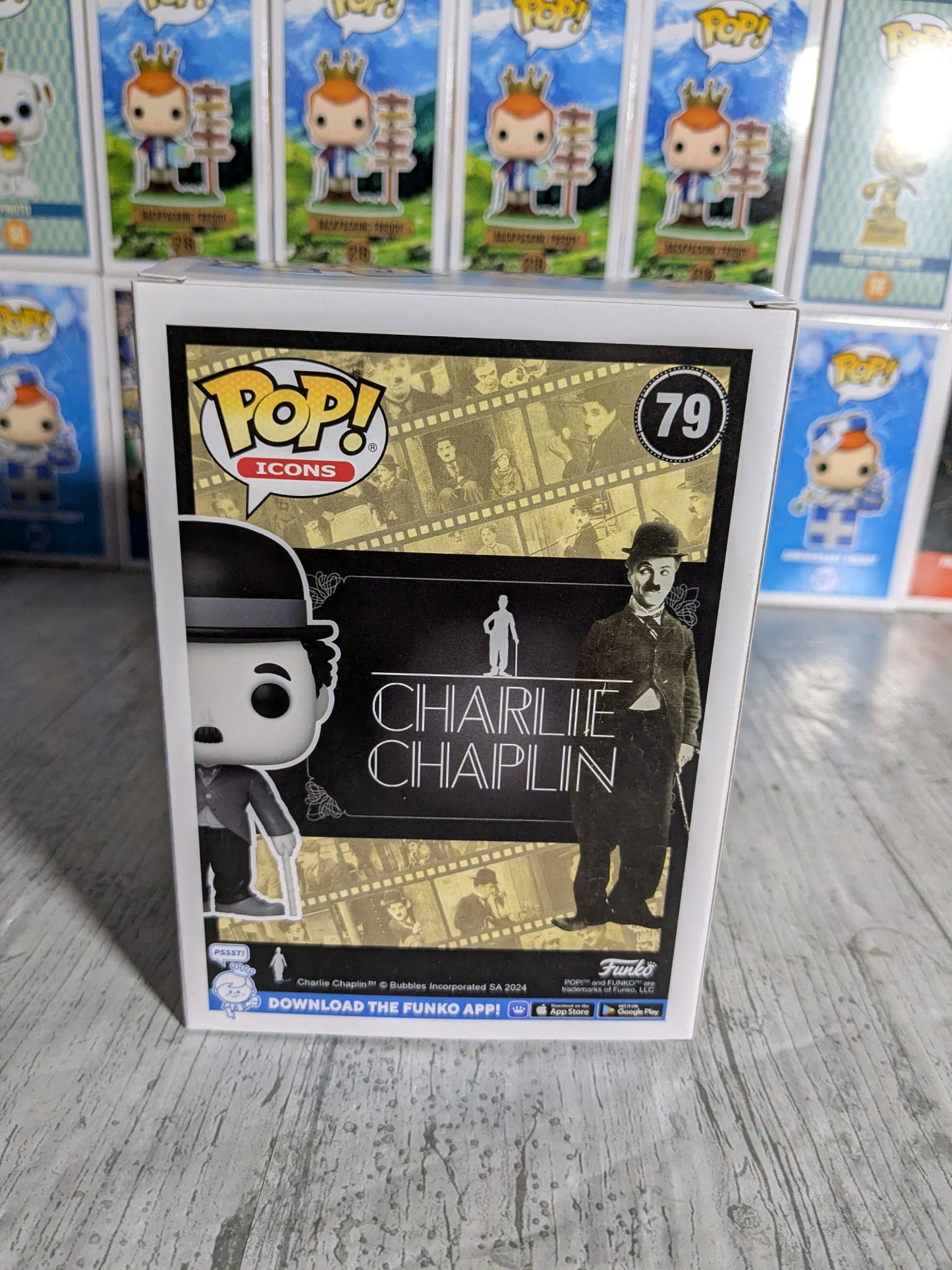 Funko pop 79 : Charlie Chaplin