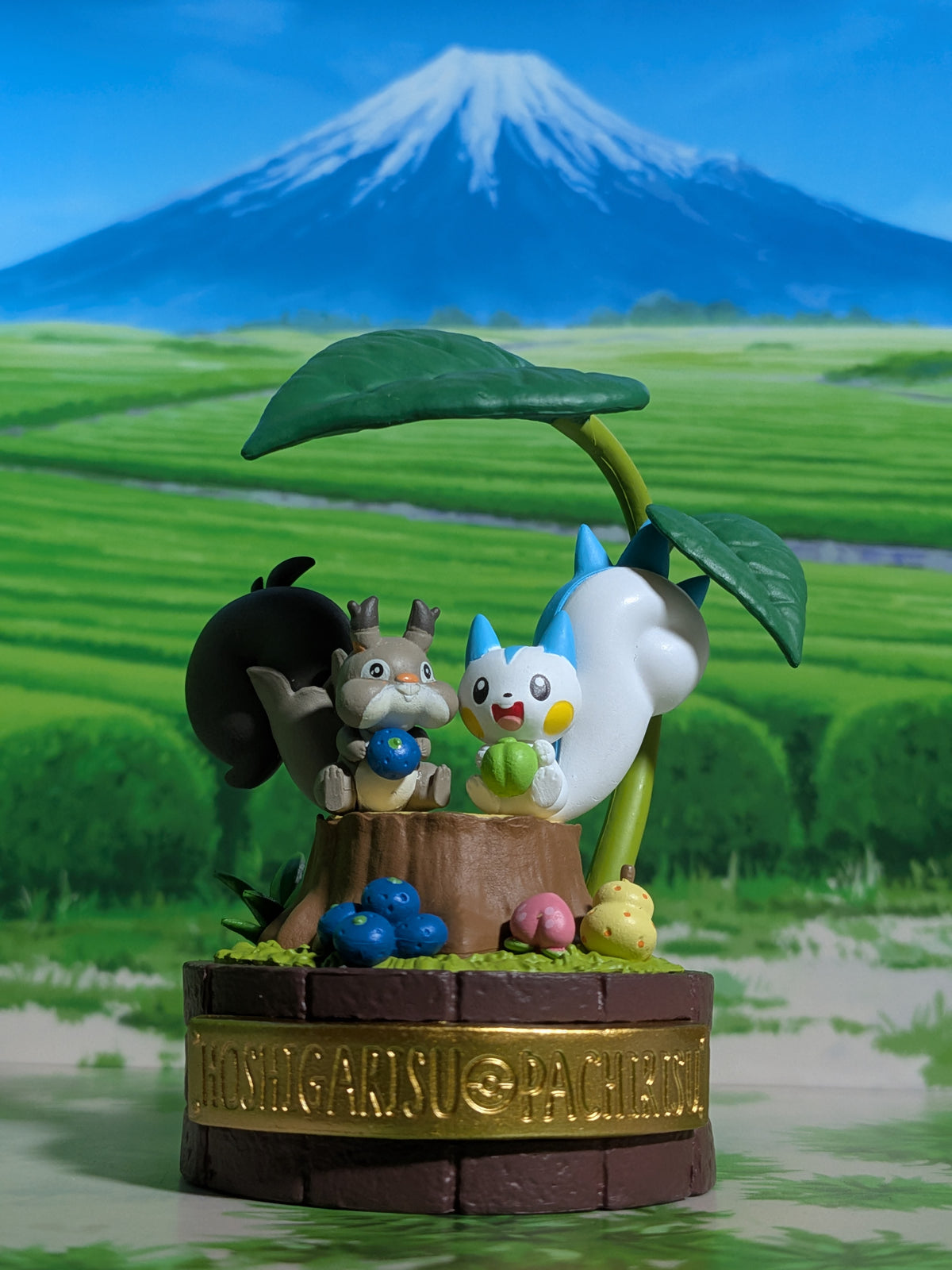 Re-Ment Pokémon - Rongourmand / Skwovet & Pachirisu - Tale of the Forest 2