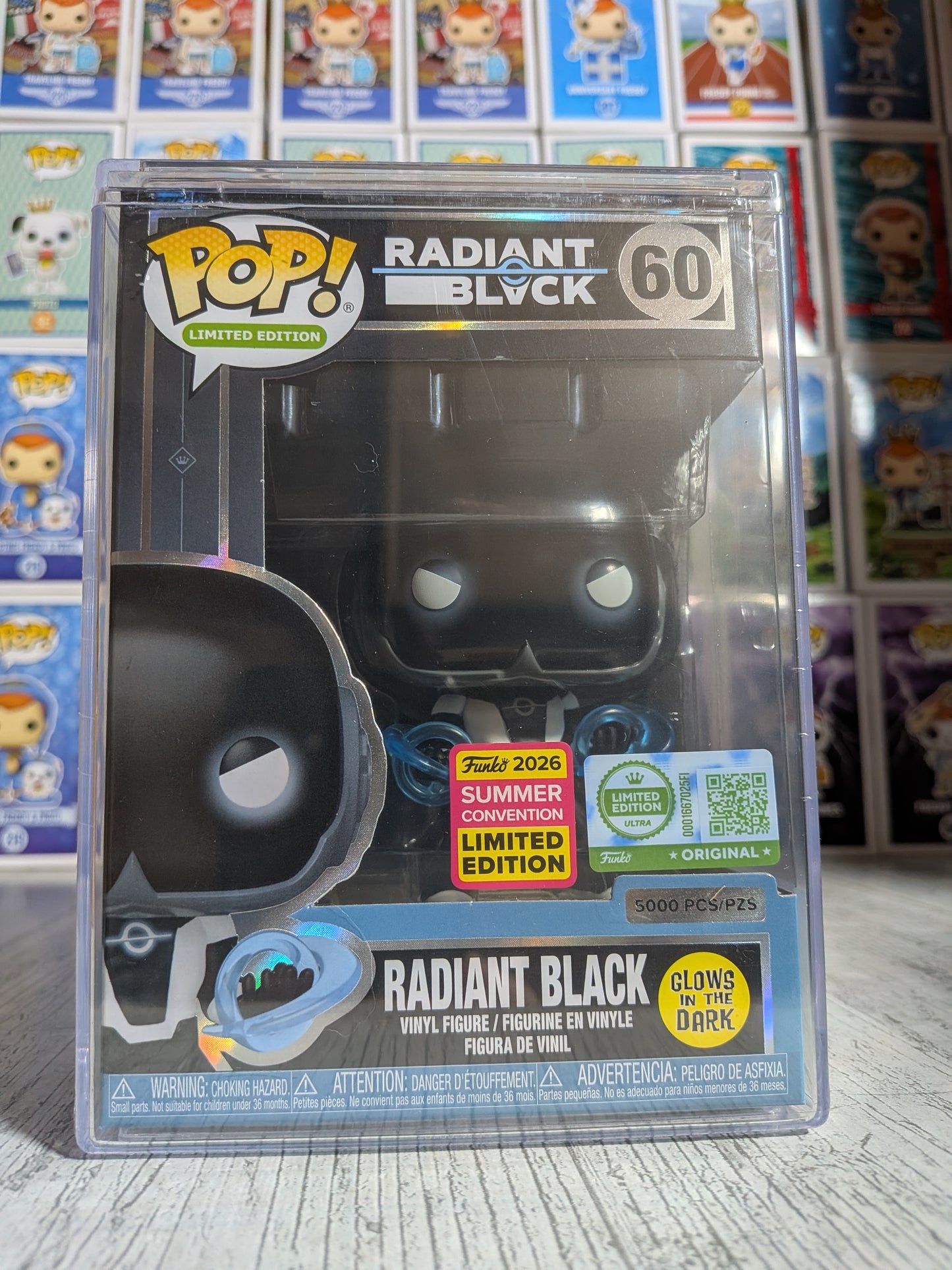 Funko Pop! Radiant Black #60 - Radiant Black (Glow/SC2026/5000PCS)