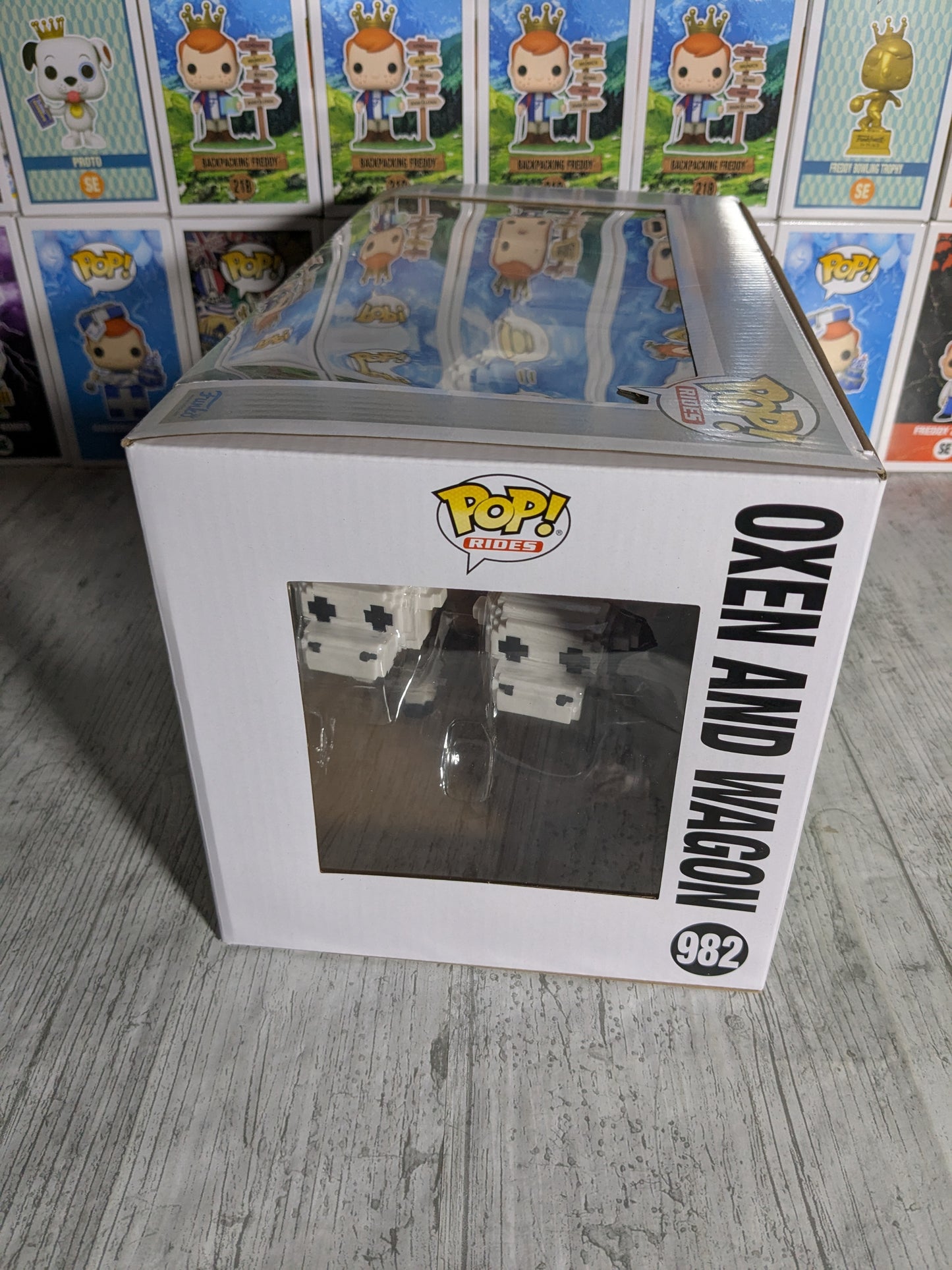 Funko pop 982 : Oxen and wagon