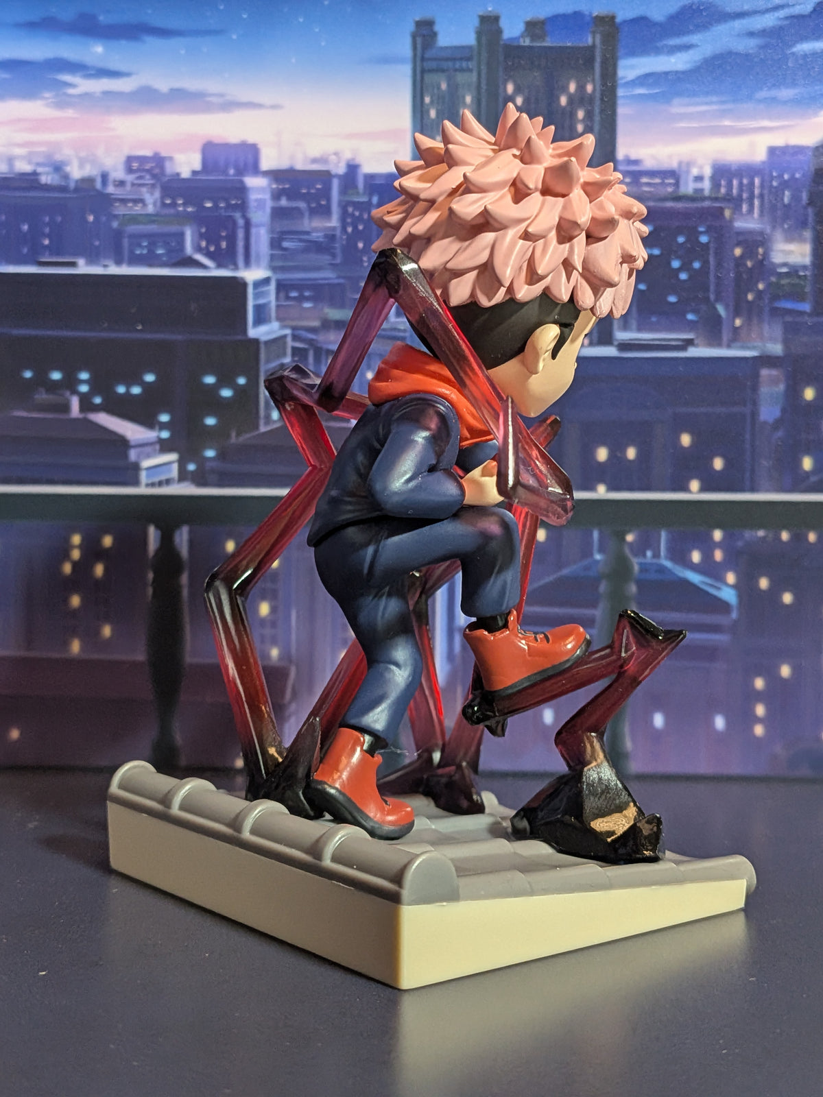 Mighty Jaxx - Jujutsu Kaisen: Kwistal Fwendz - Battle Ready Series - Yuji Itadori (~10cm)