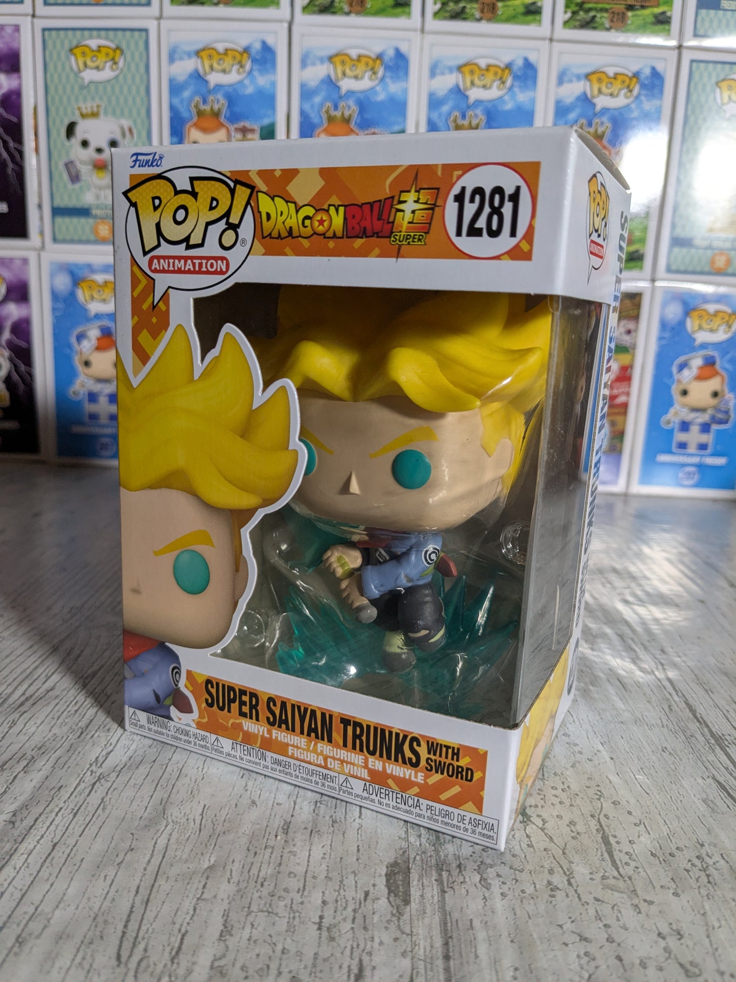 Funko pop 1281 : Super Saiyan Trunks with Sword