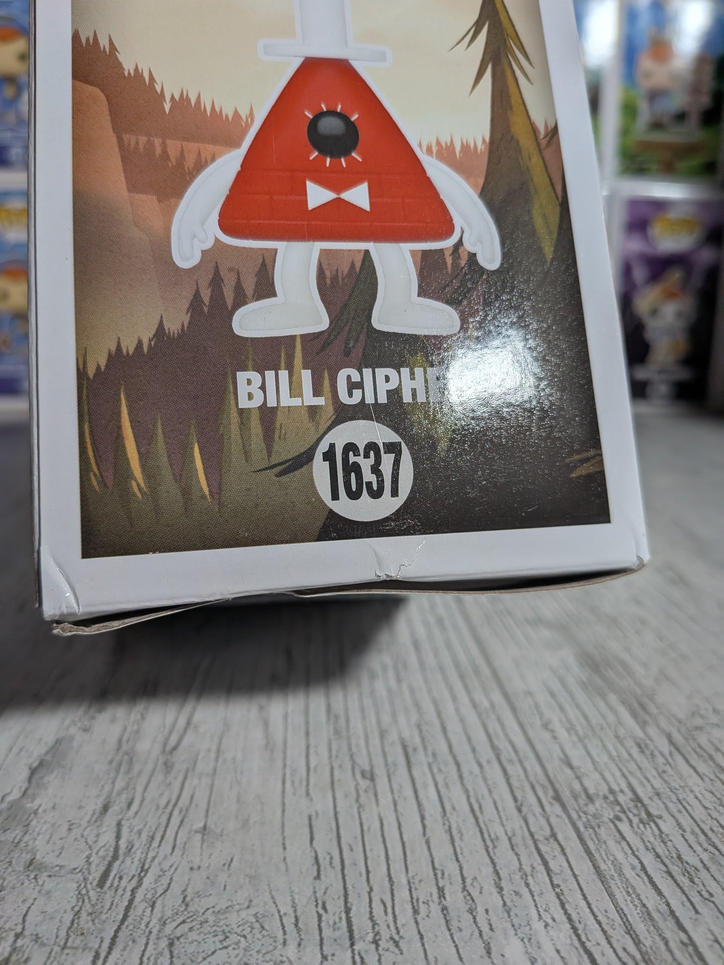 Funko Pop Animation #1637 - Bill Cipher (Glow/TTE)
