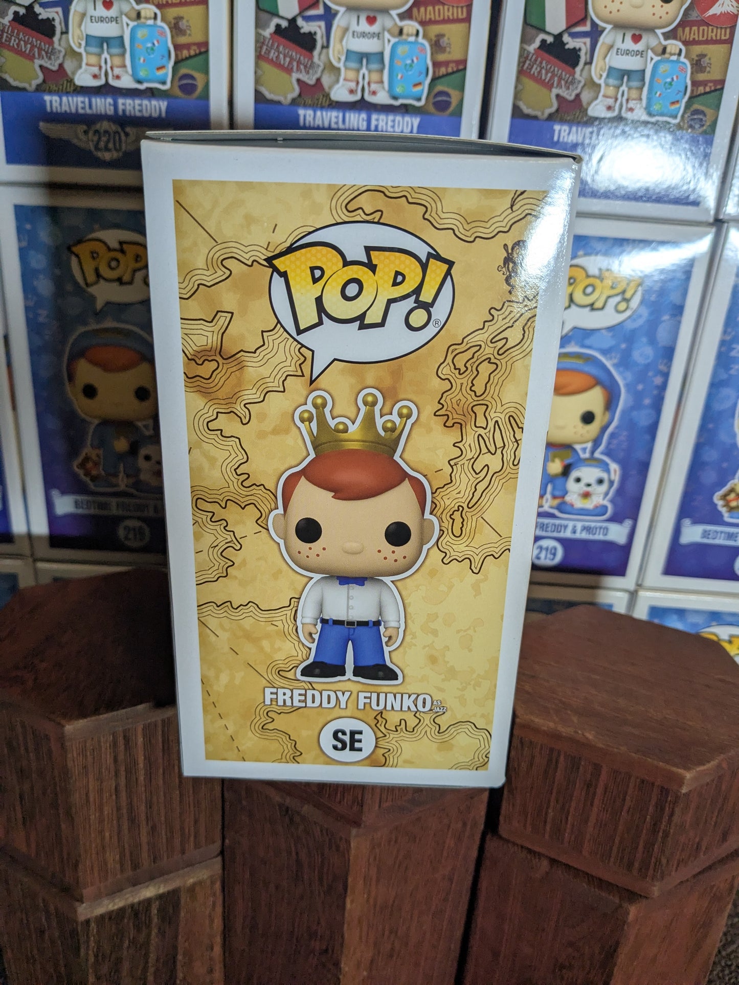 Funko Pop SE: Freddy Funko als Jazz (3500 Stück/beschädigte Box)