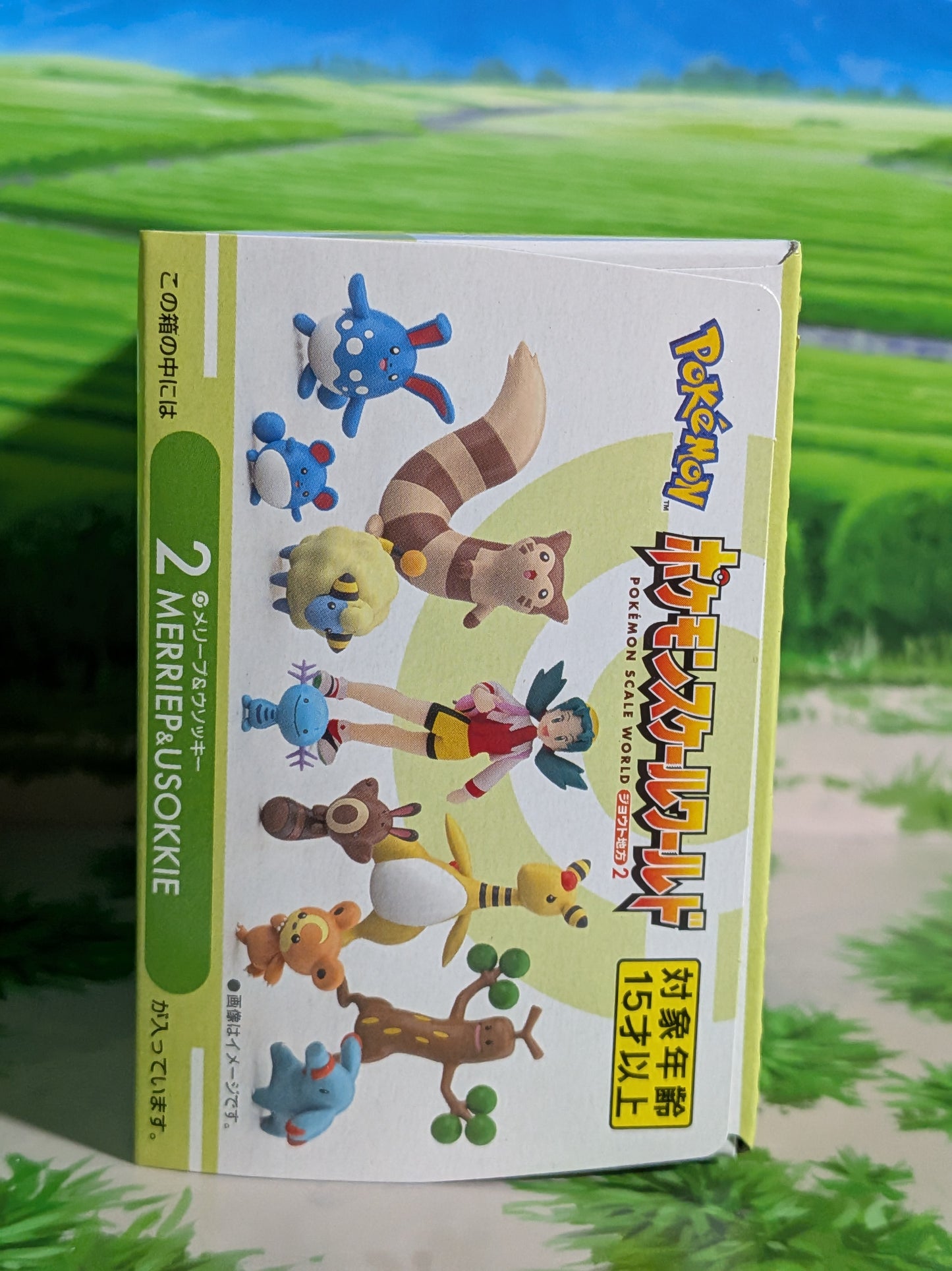Pokémon Scale World Johto - Wattouat & Simularbre | Mareep & Sudowoodo (Neuf)