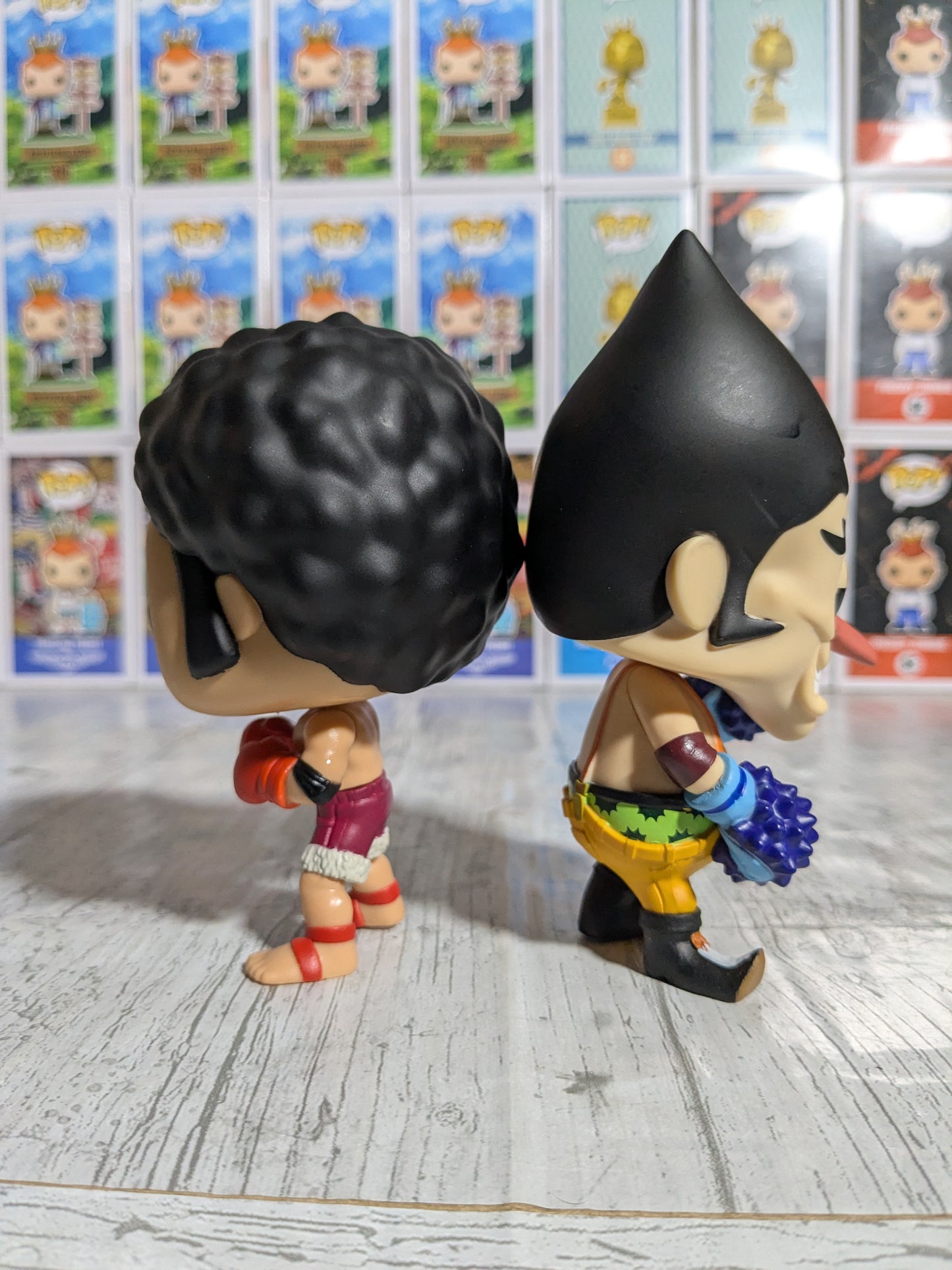 Funko pop : Luffy & Foxy (Opened/Damaged Plastic)