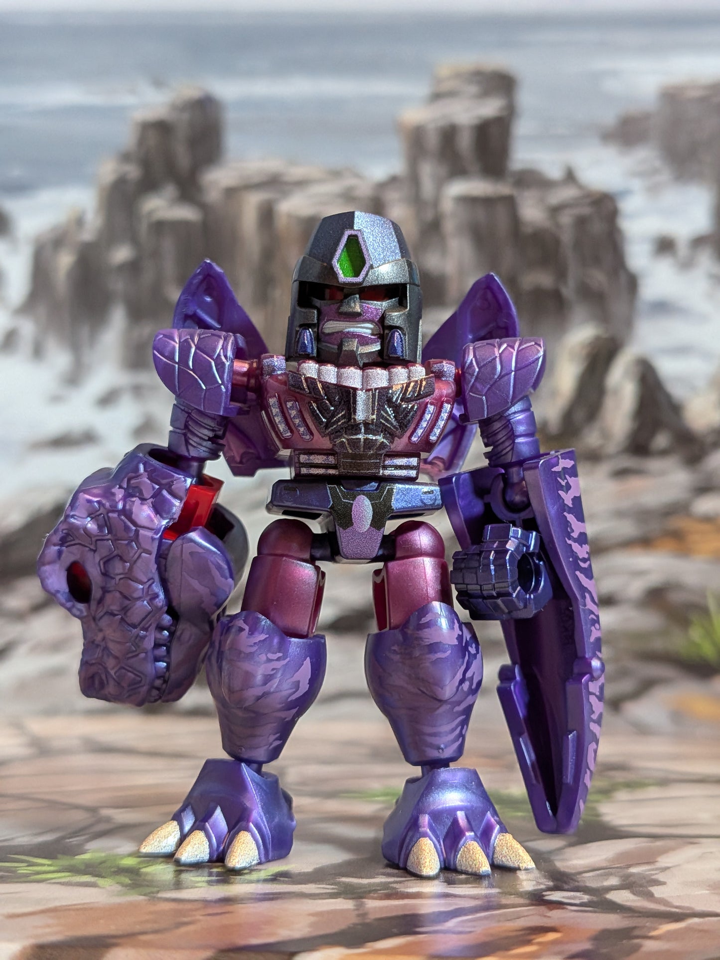 Blokees - Transformers Defender Version 06 - Special Galaxy Type BW-Megatron (~4-6cm)