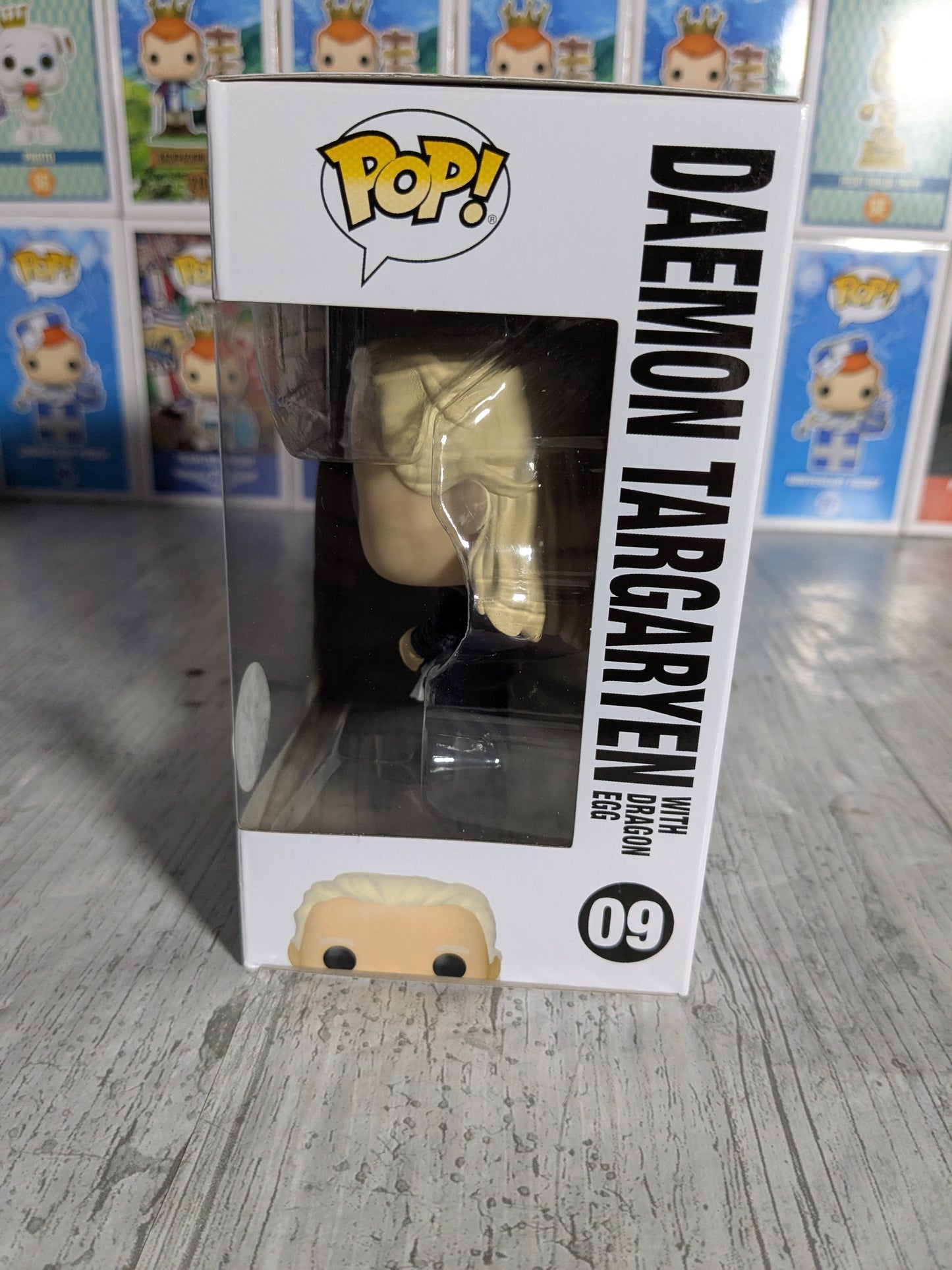 Funko pop House of the Dragon #09 - Daemon Targaryen with Dragon Egg