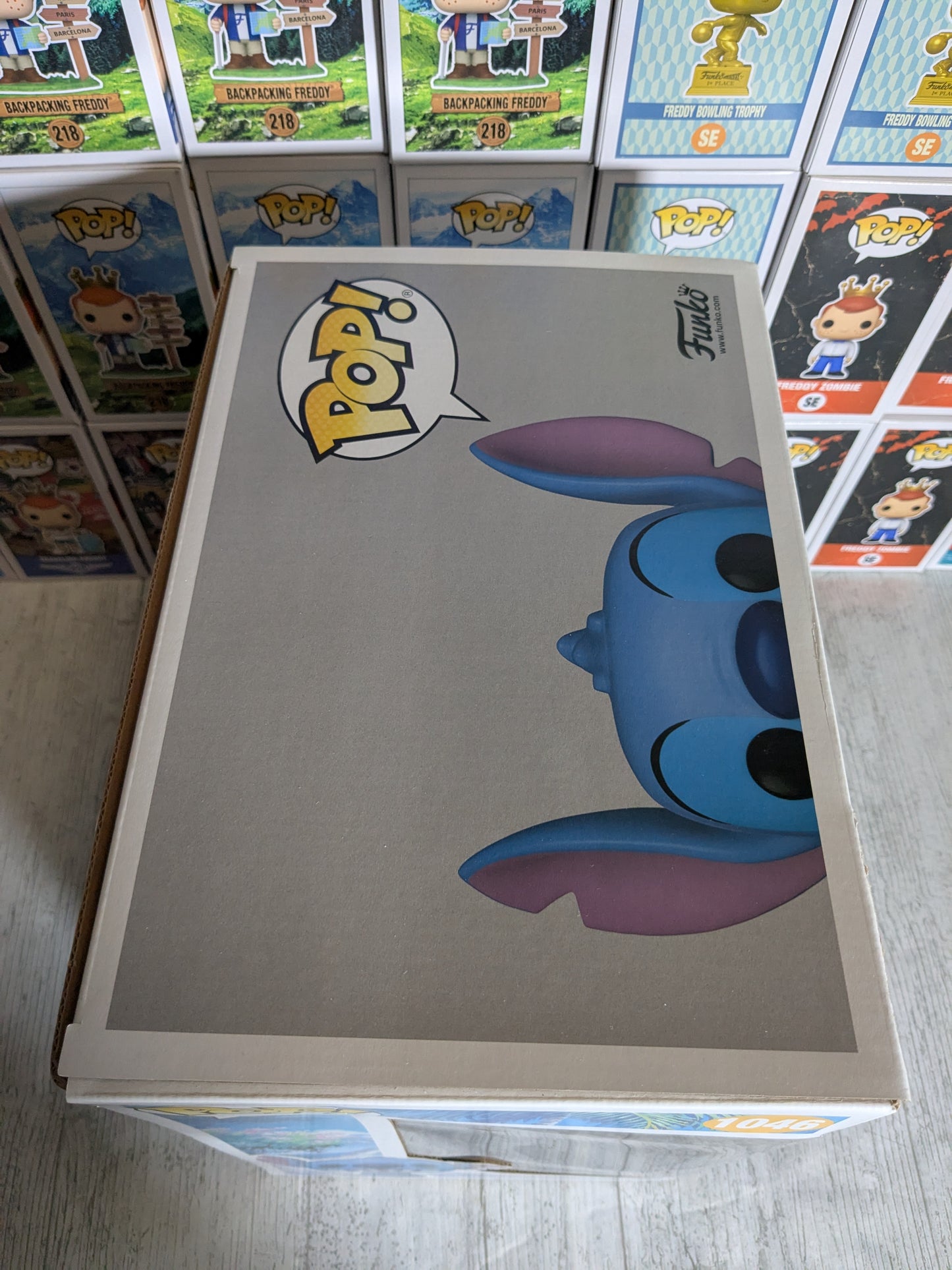 Funko pop 1046 : Stitch (Opened / Damaged box + Plastic)