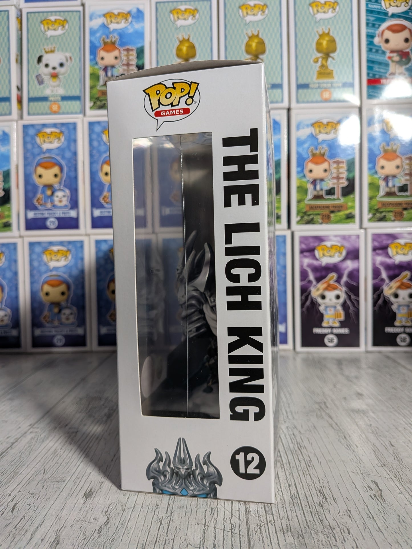 Funko Pop Games World of Warcraft #12 - Der Lichkönig (Glow/GE)