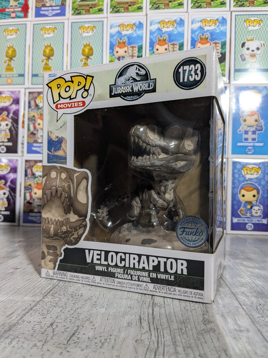 Funko pop Jurassic World #1733 - Velociraptor (Fossil)