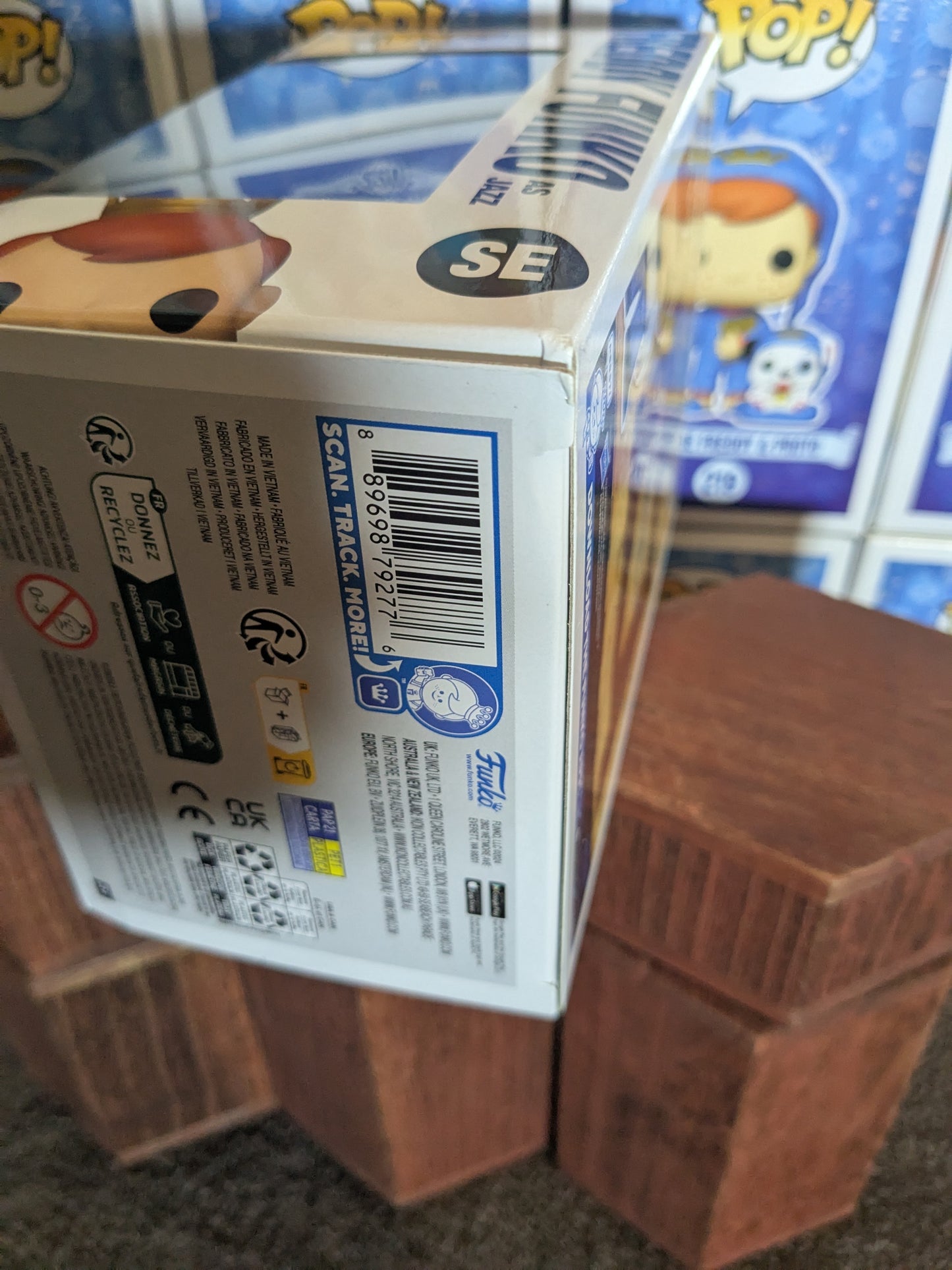 Funko Pop SE: Freddy Funko als Jazz (3500 Stück/beschädigte Box)