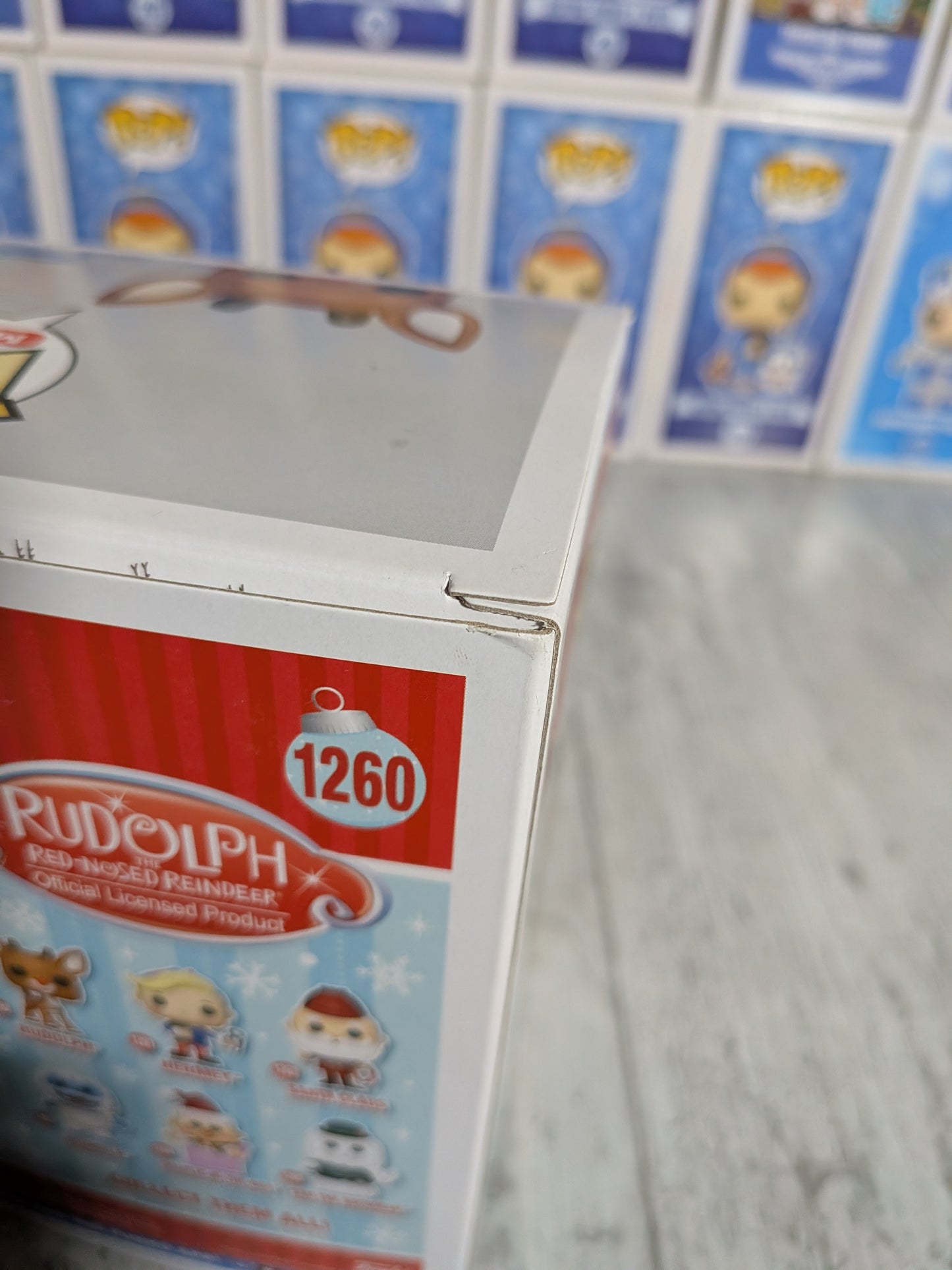 Funko Pop Rudolph the Red-Nosed Reindeer #1260 - Rudolph (AE/Beflockt)