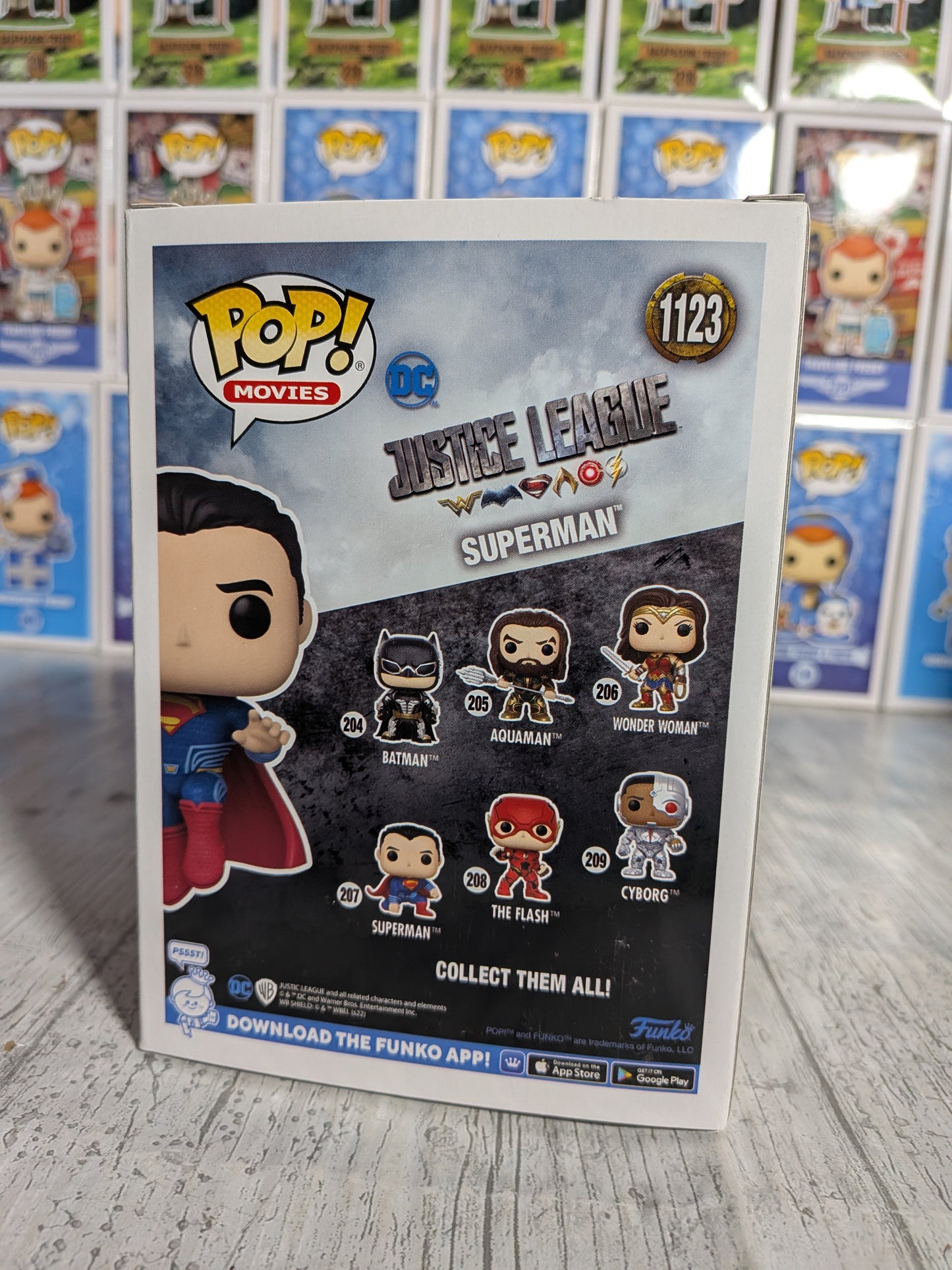 Funko pop Justice League #1123 - Superman (AAA)