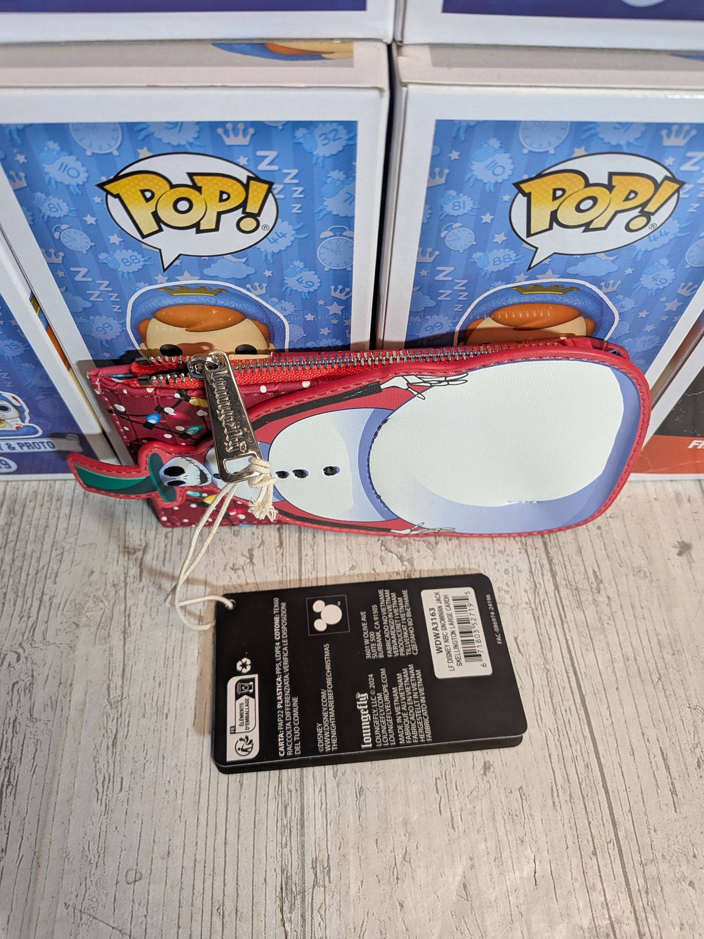 Loungefly Disney - Schneemann Jack Skellington Großes Kartenetui⛄