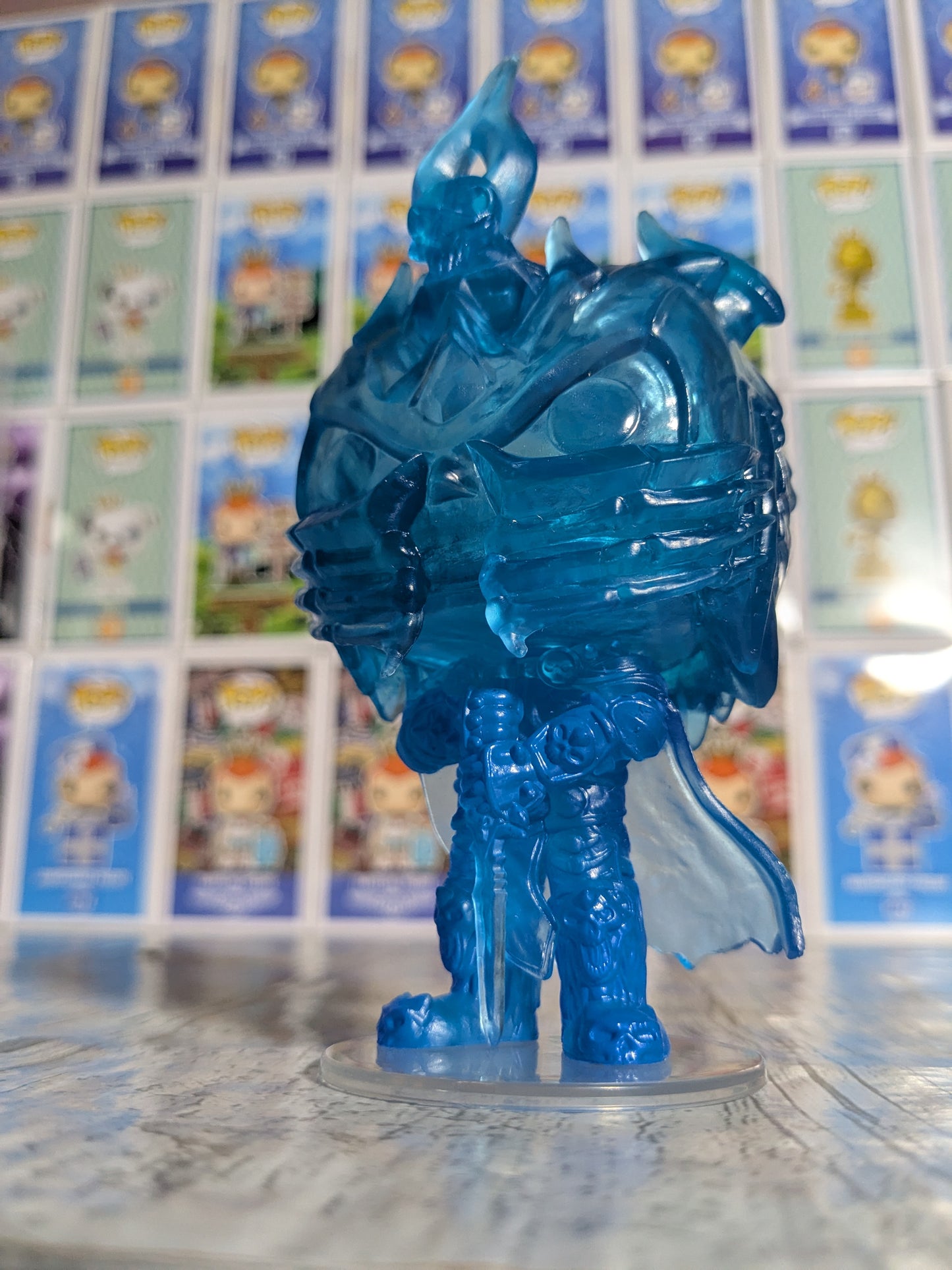 Funko pop Games World of Warcraft #991 : The Lich King (Opened/Damaged Box)