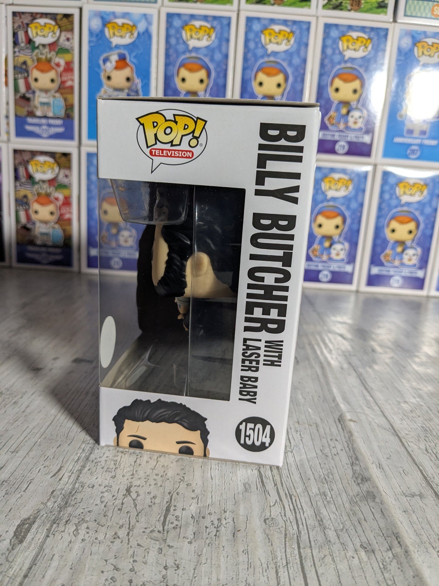Funko pop The Boys #1504 - Billy Butcher with Laser Baby (NMG)