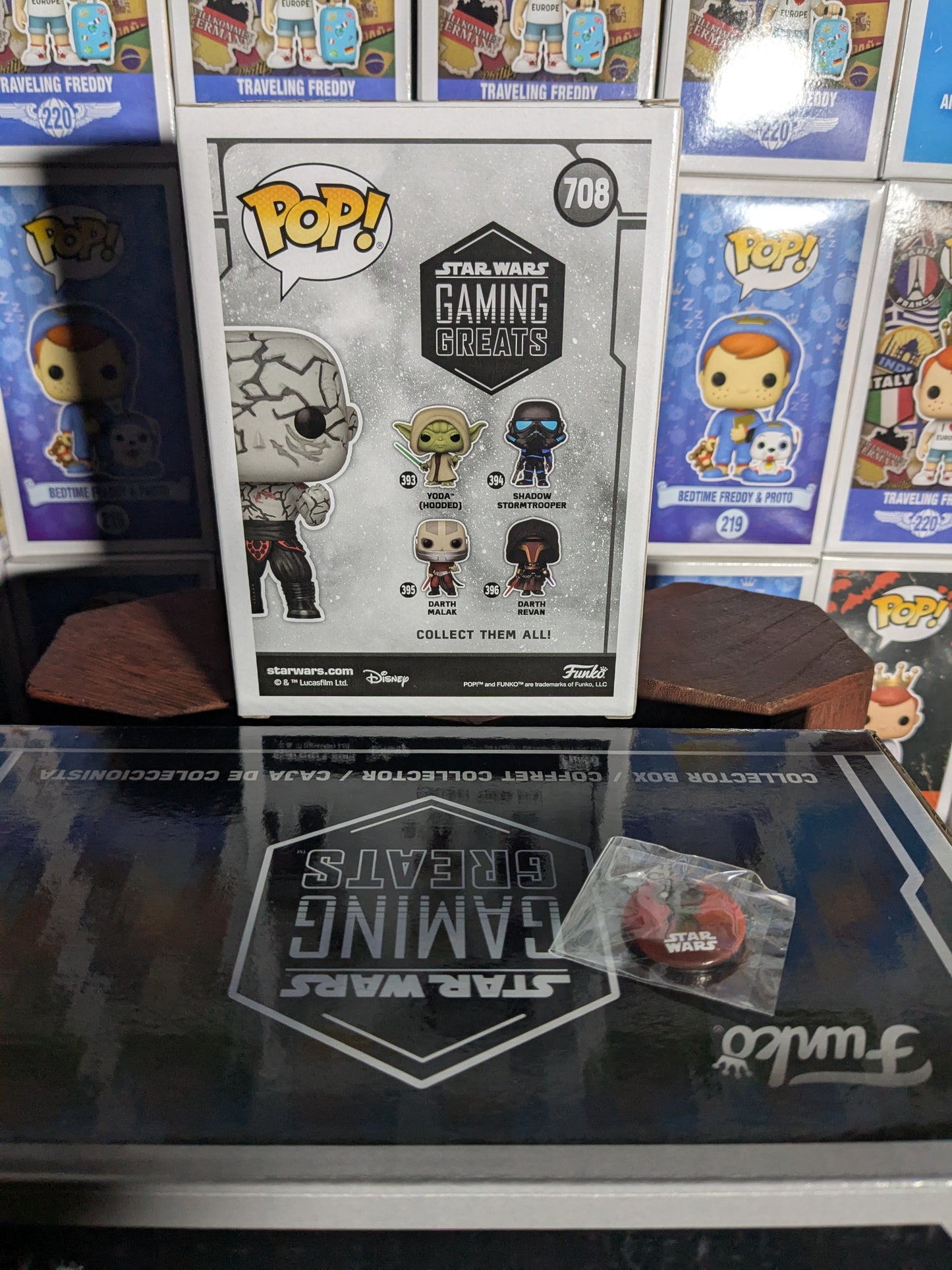 Funko pop : Star Wars Knight of the Old Republic Collector Box (GameStop/Opened Box) - CapyToys