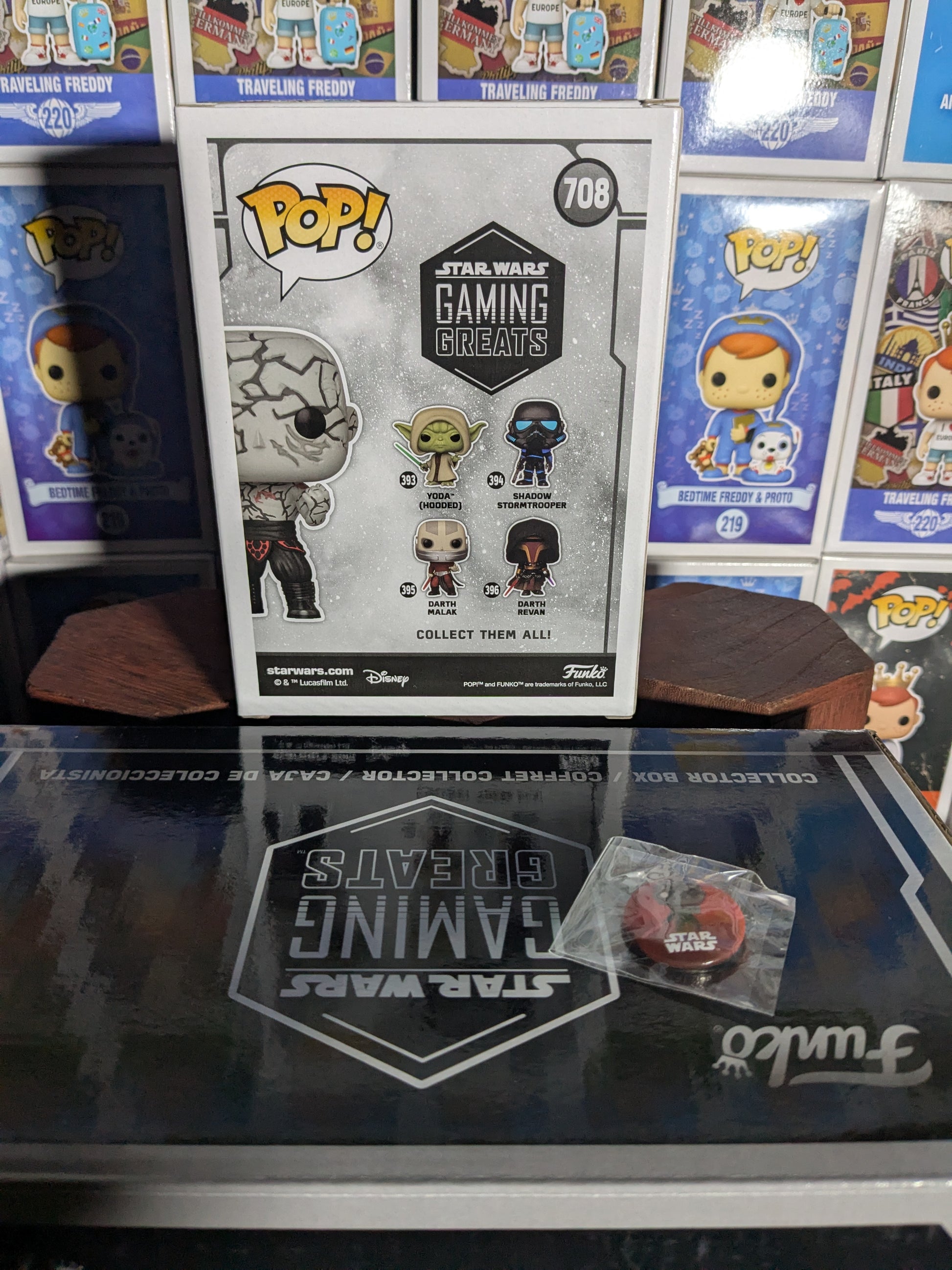 Funko pop : Star Wars Knight of the Old Republic Collector Box (GameStop/Opened Box) - CapyToys