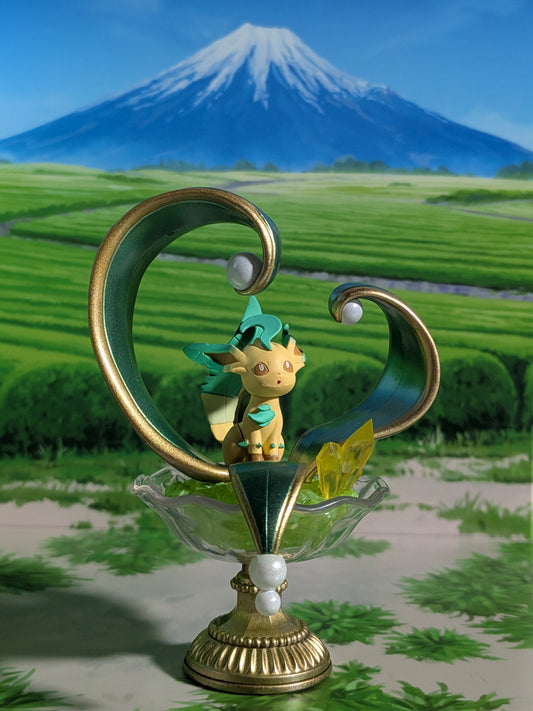 Re-Ment Pokémon - Phyllali / Leafeon - Gemstone Shining Miracle