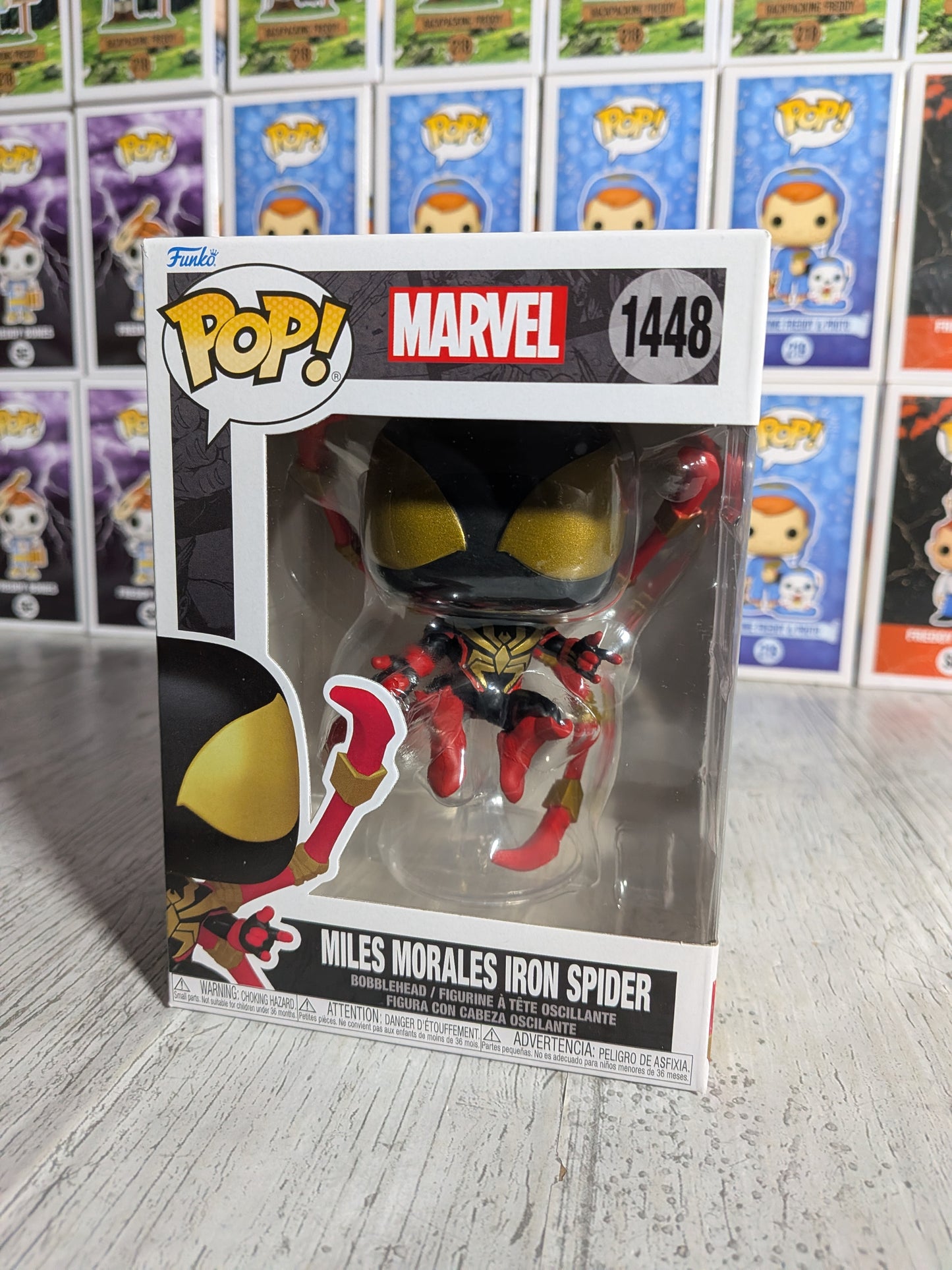Funko Pop Marvel Comics #1448 – Miles Morales Iron Spider