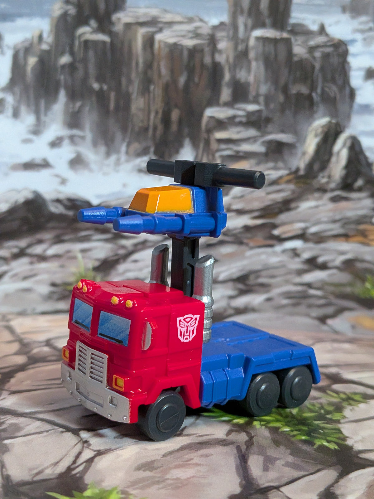 Blokees - Transformers Galaxy Shining (DV01) - Optimus Prime Vehicle (~4-6cm)