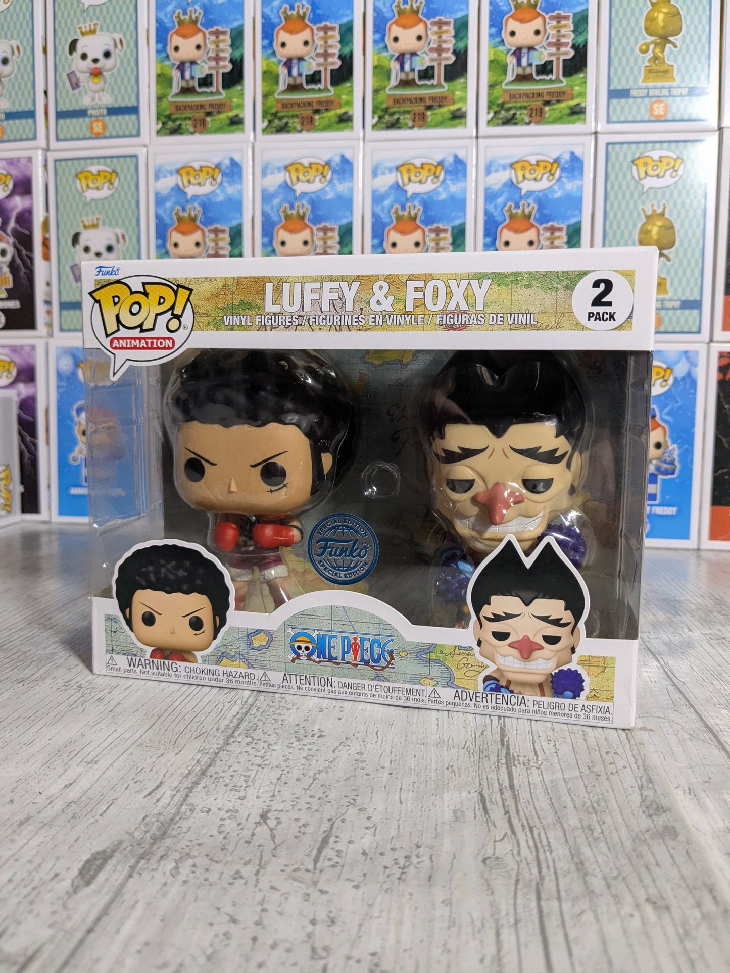 Funko pop : Luffy & Foxy
