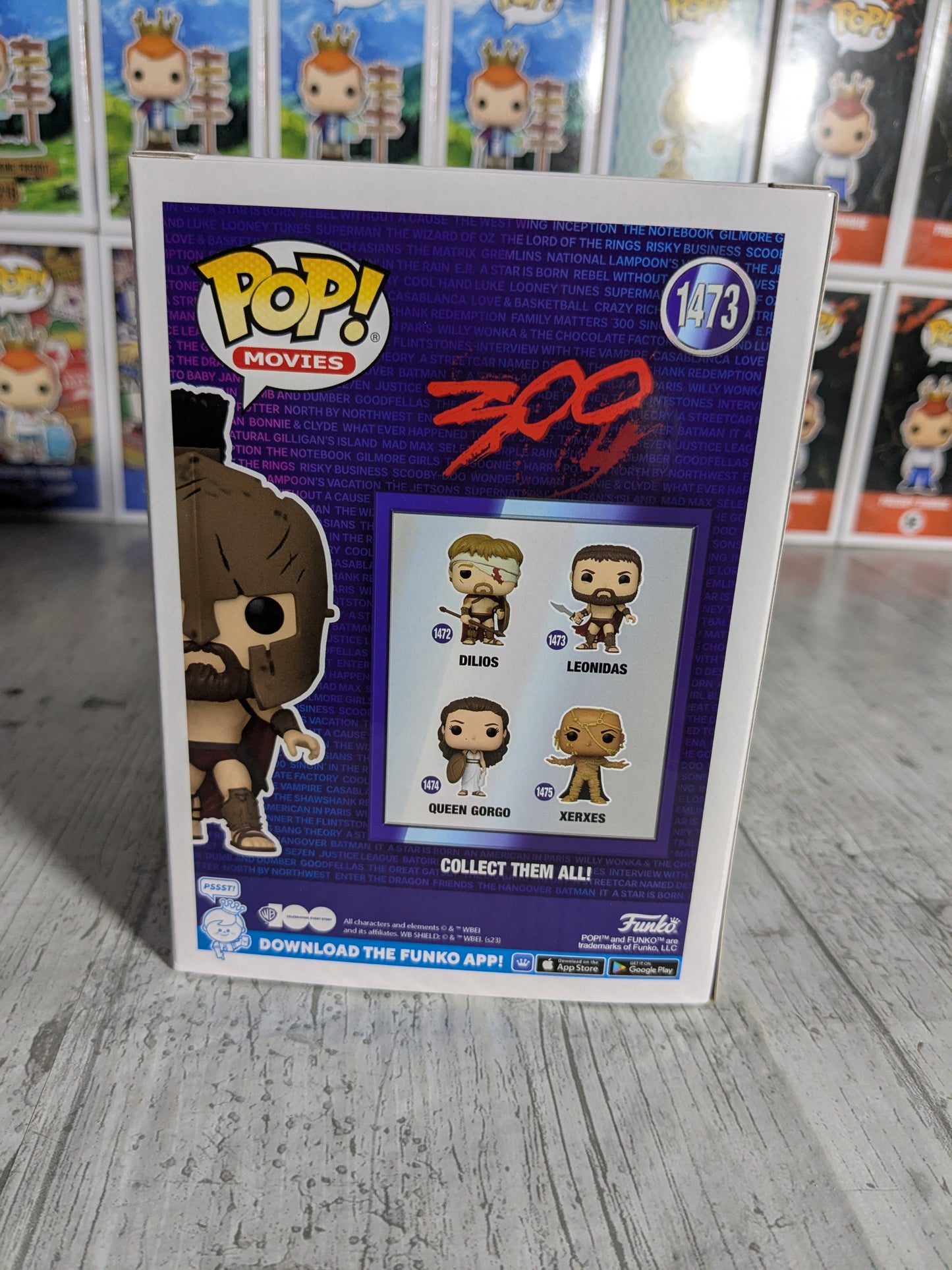 Funko pop 1473 : Leonidas (Chase)