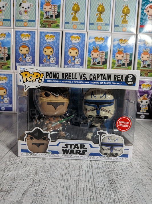 Funko pop Star Wars - Generale Pong Krell vs Capitano Rex (GE)