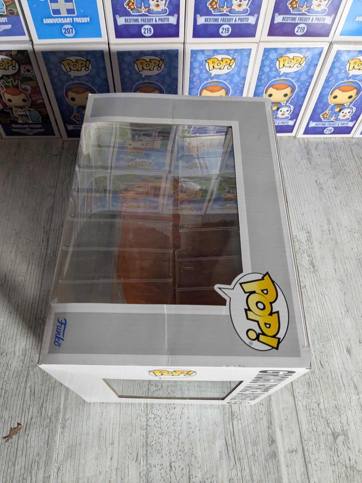 Funko pop Star Wars #719 - Grogu Force Barrier (Opened / Damaged Box/ Destroyed plastic)