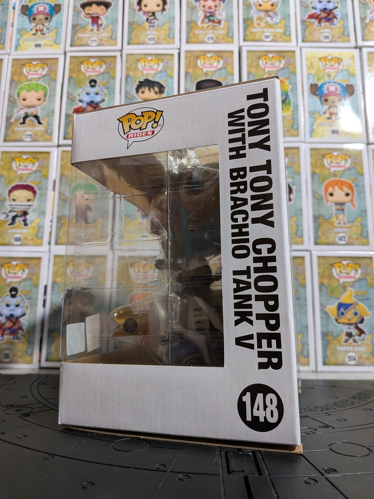 Funko Pop! Rides One Piece #148 - Tony Tony Chopper with Brachio Tank V (Summer Convention 2026 Limited Edition)