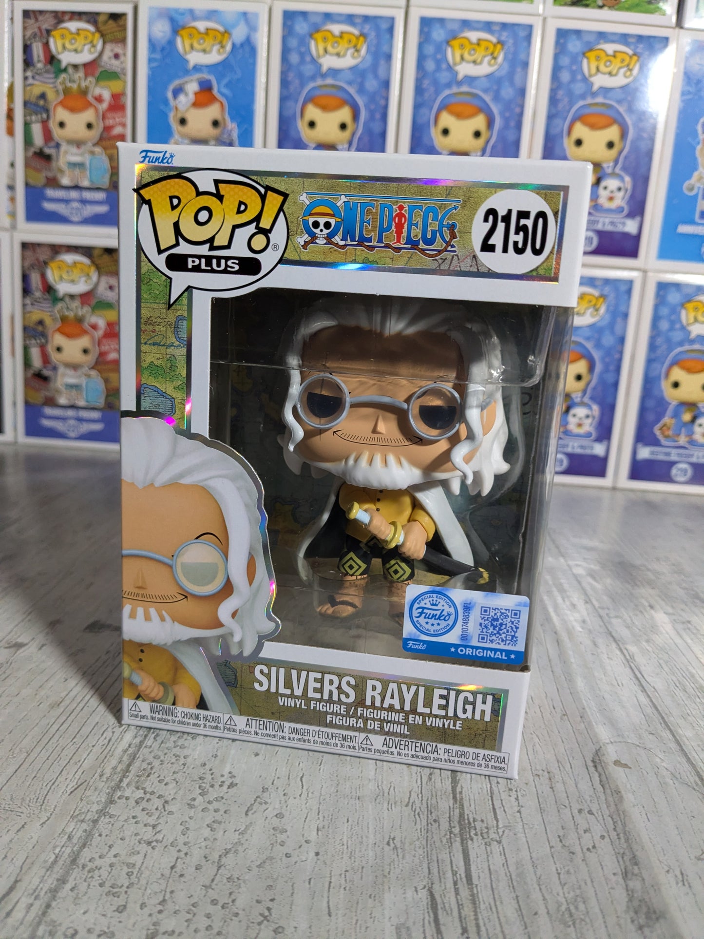 Funko pop One Piece #2150 - Silvers Rayleigh