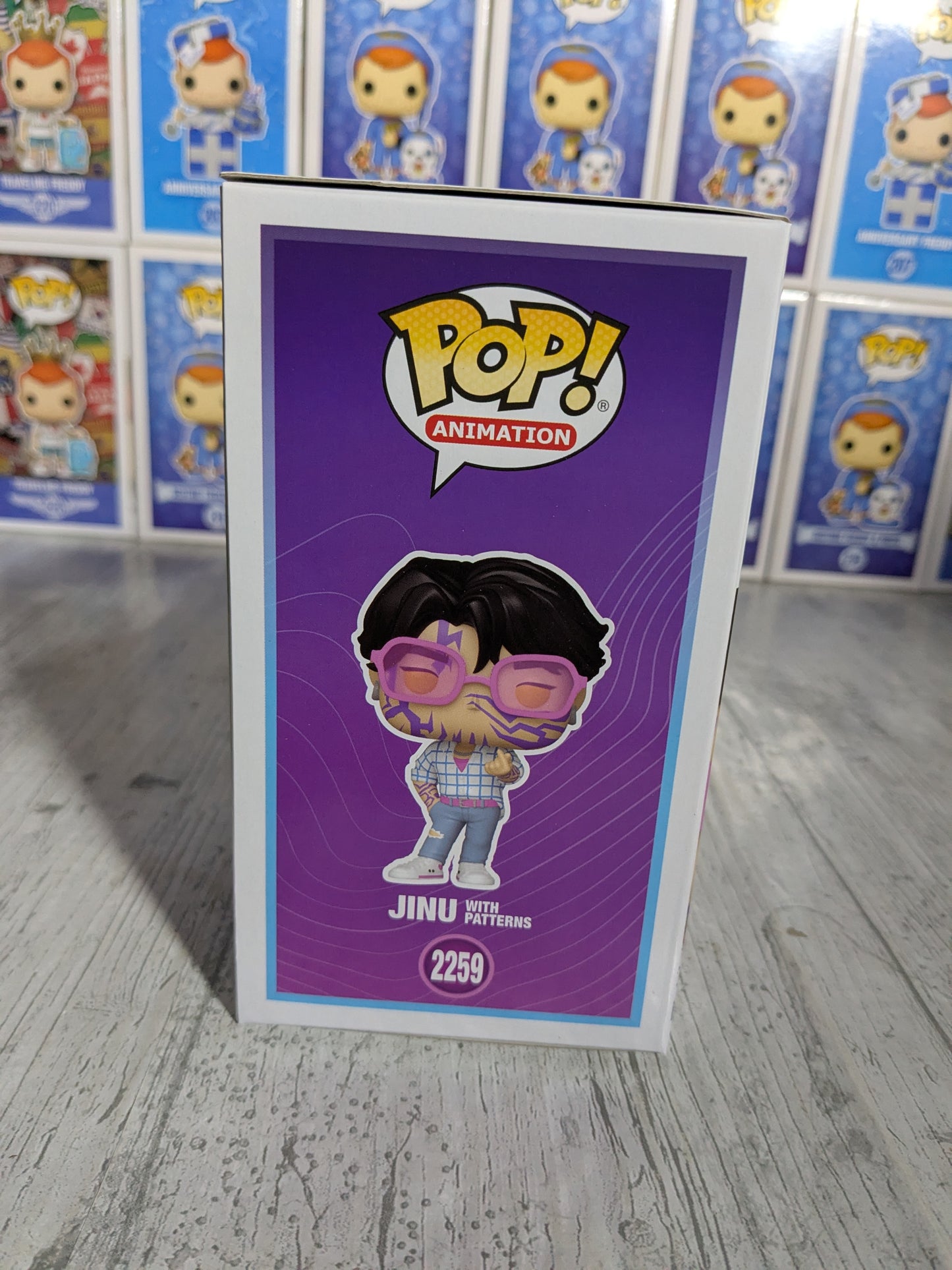 Funko pop K-Pop Demon Hunters #2259 - Jinu with Patterns (Chase)