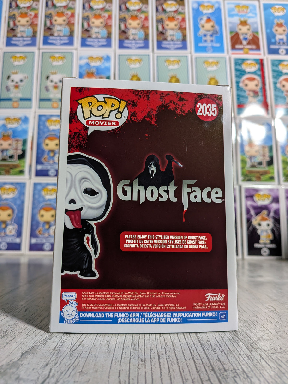 Funko Pop! Movies #2035 - Ghost Face (Tongue in Cheek)