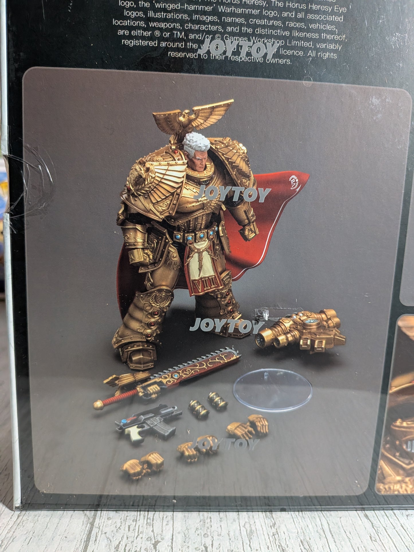 JoyToy Warhammer The Horus Heresy – Imperial Fists Rogal Dorn Primarch der 7. Legion (18 cm)