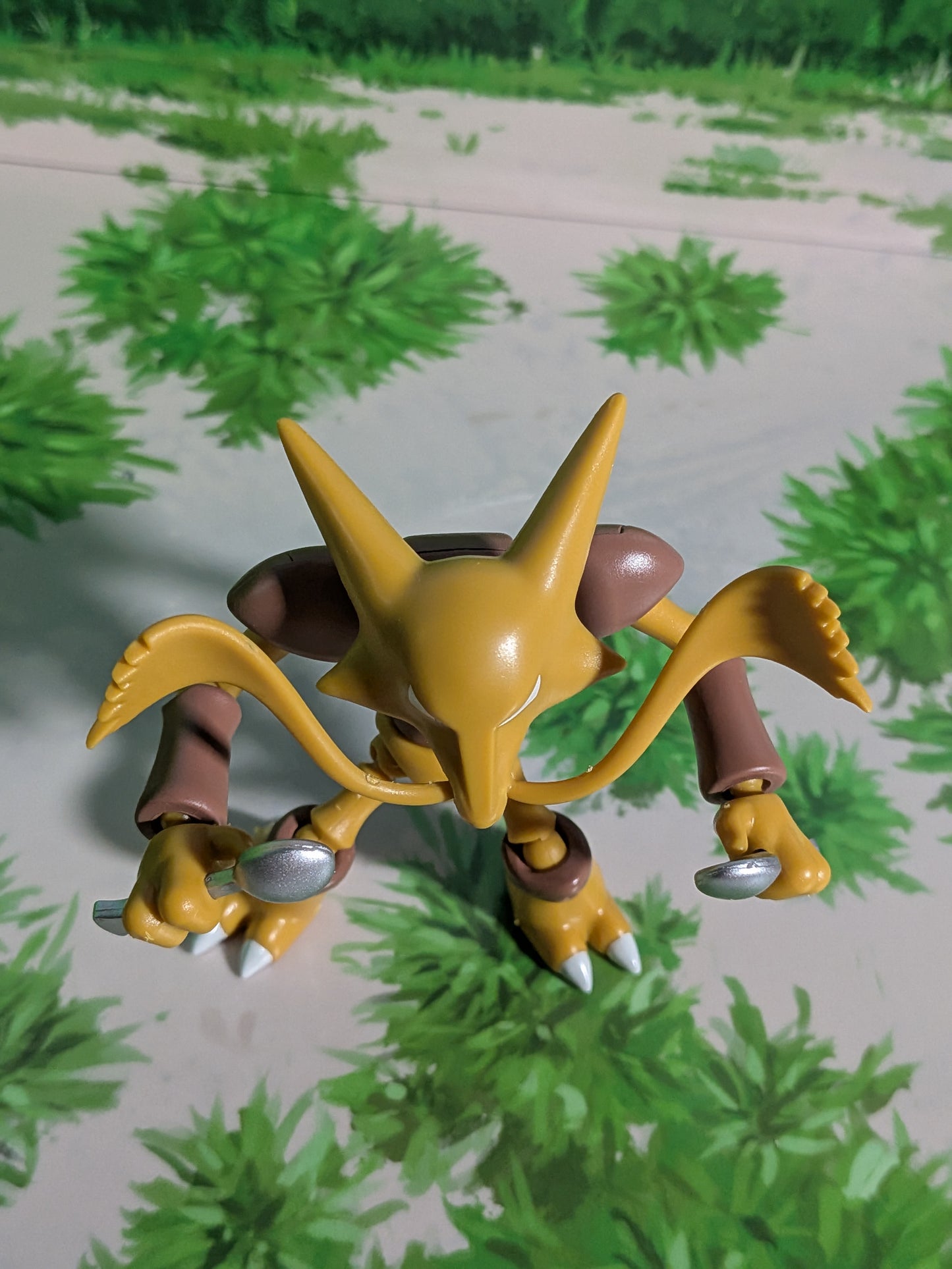 SHODO Pokémon 7 - Alakazam | Alakazam (Figurine articulée + Accessoire)